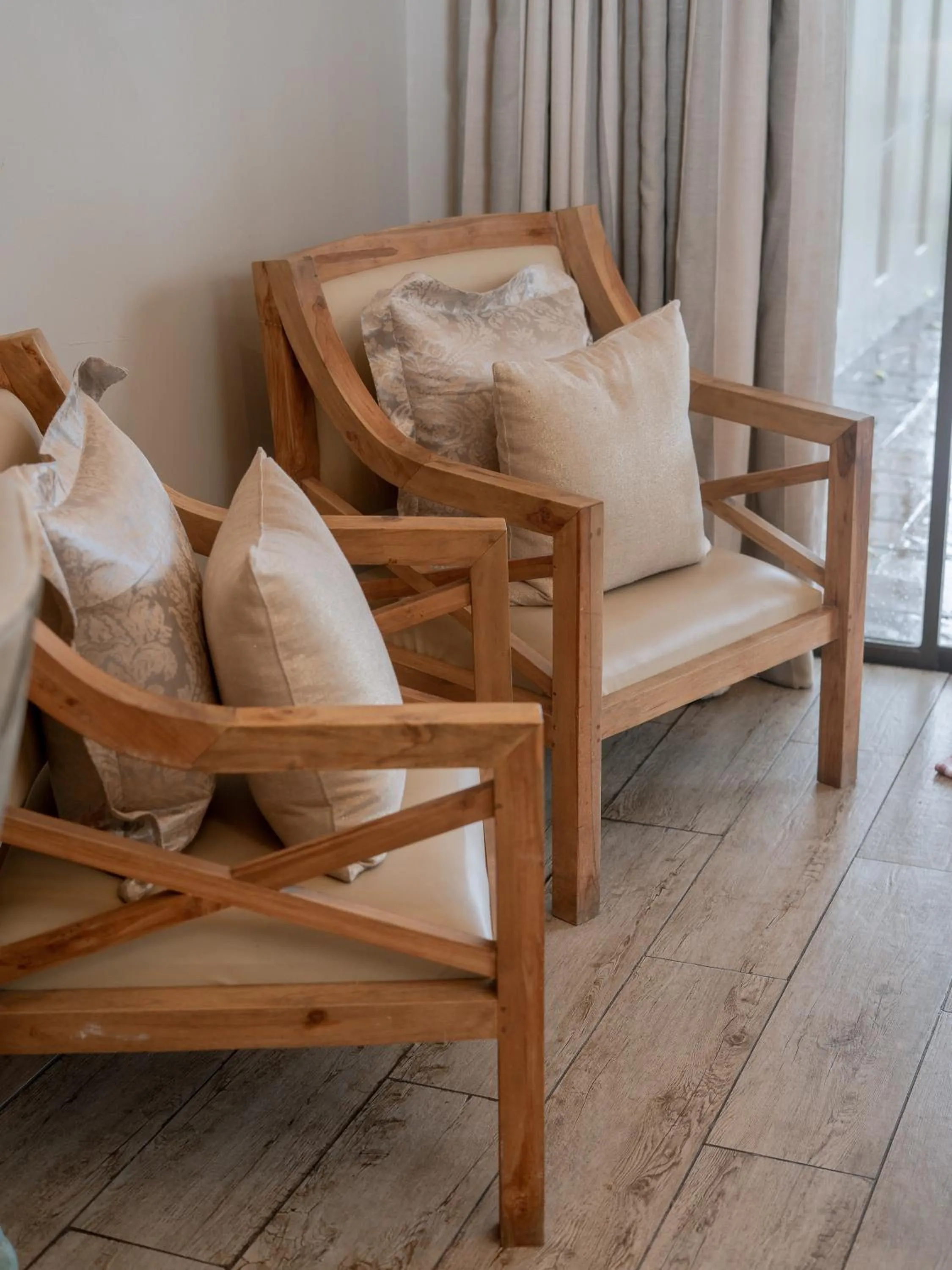 Seating area in La Roca Guest House