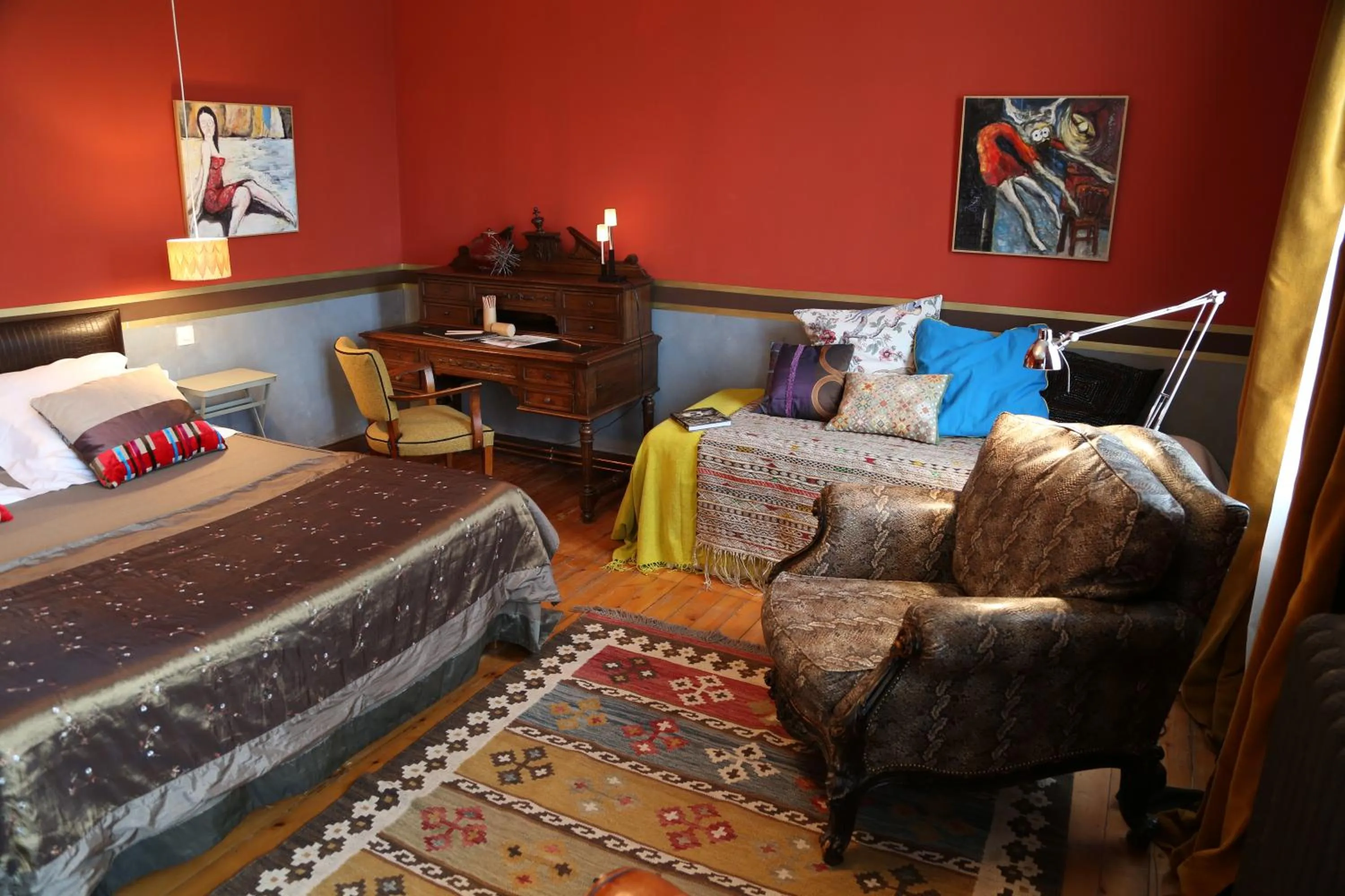 Bedroom, Bed in Le Grand Duc