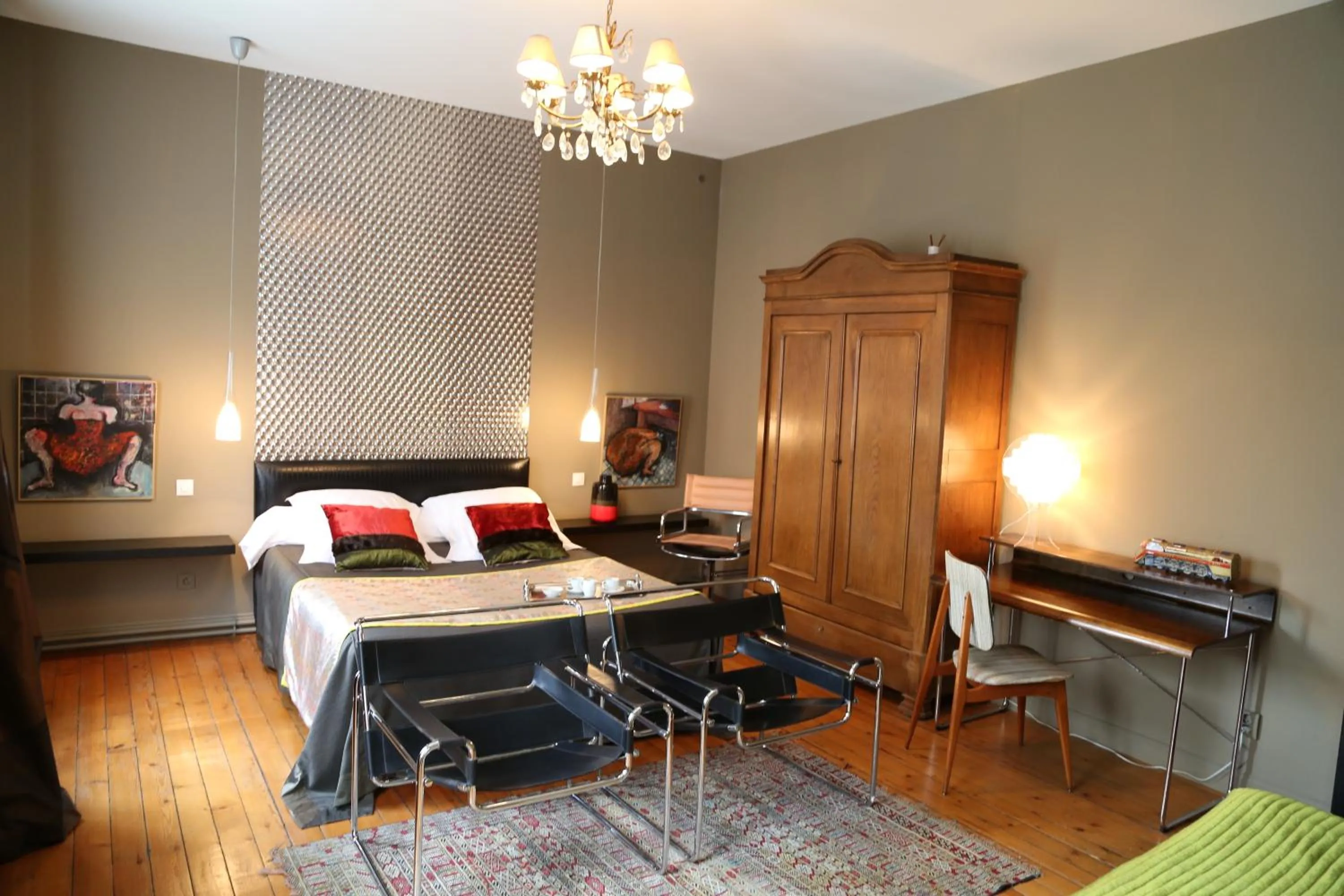 Bedroom, Bed in Le Grand Duc