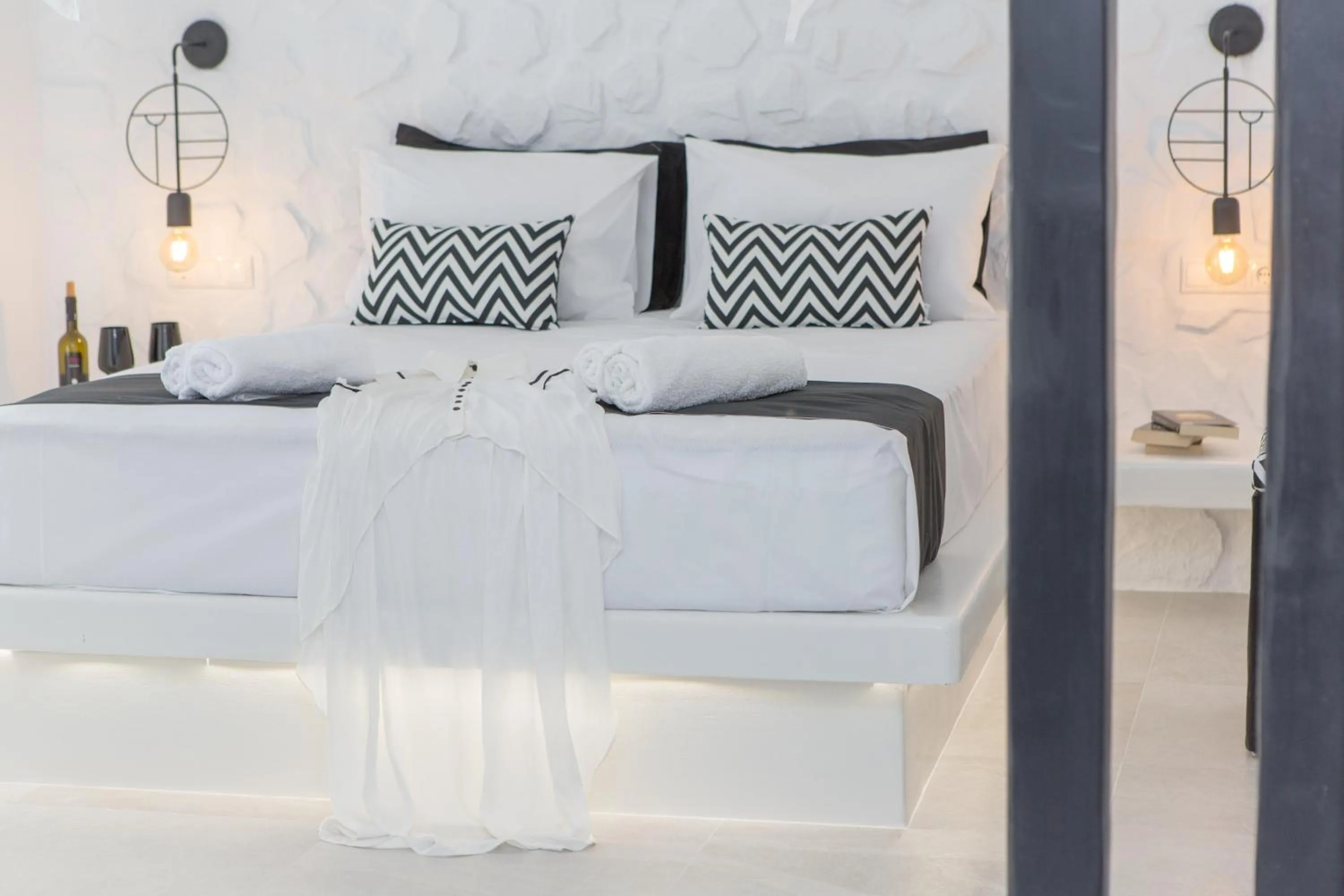 Bed in Studios Panos