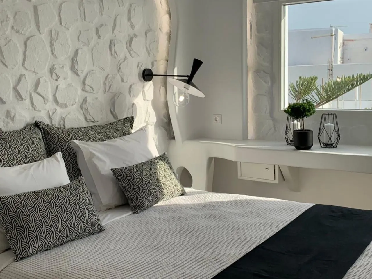 Bed in Studios Panos