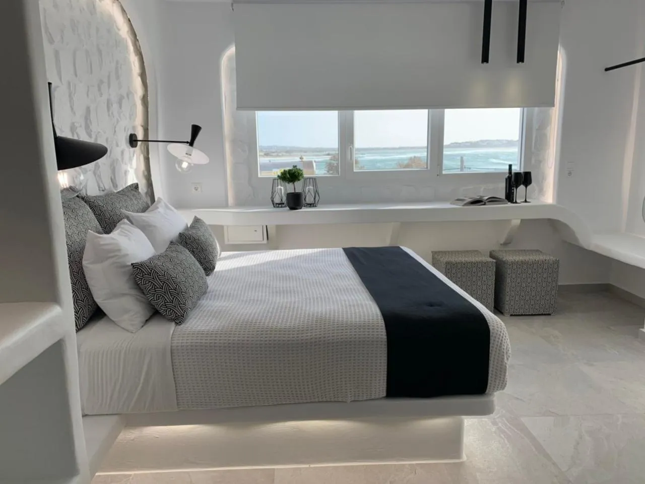 Bed in Studios Panos