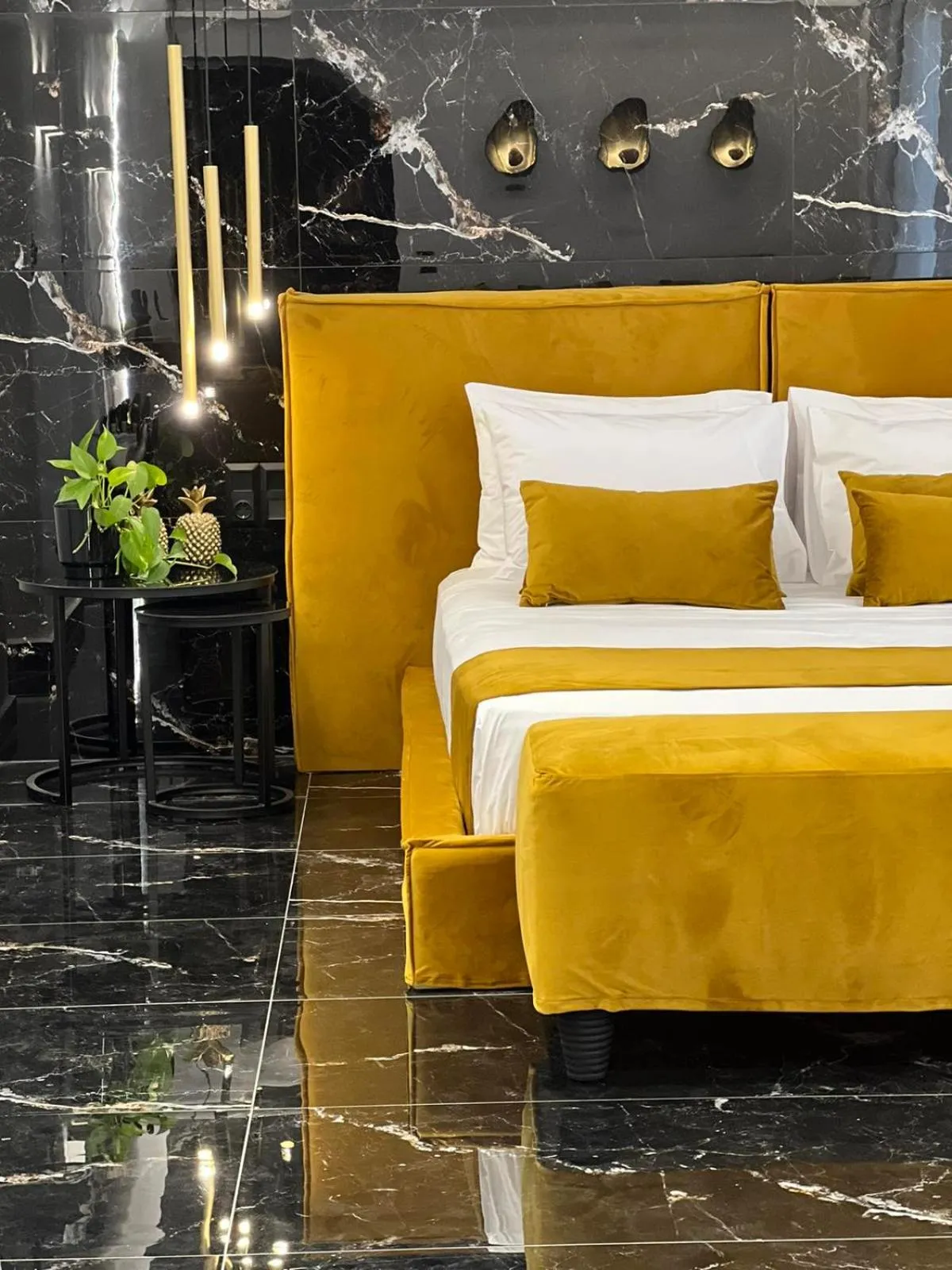 Bed in Studios Panos