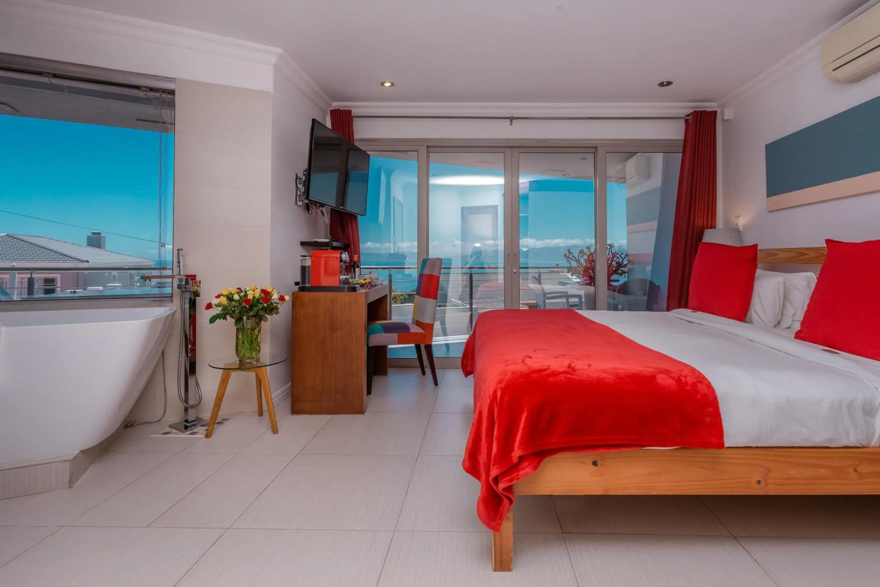 TV and multimedia, Bed in Sea Star Lodge