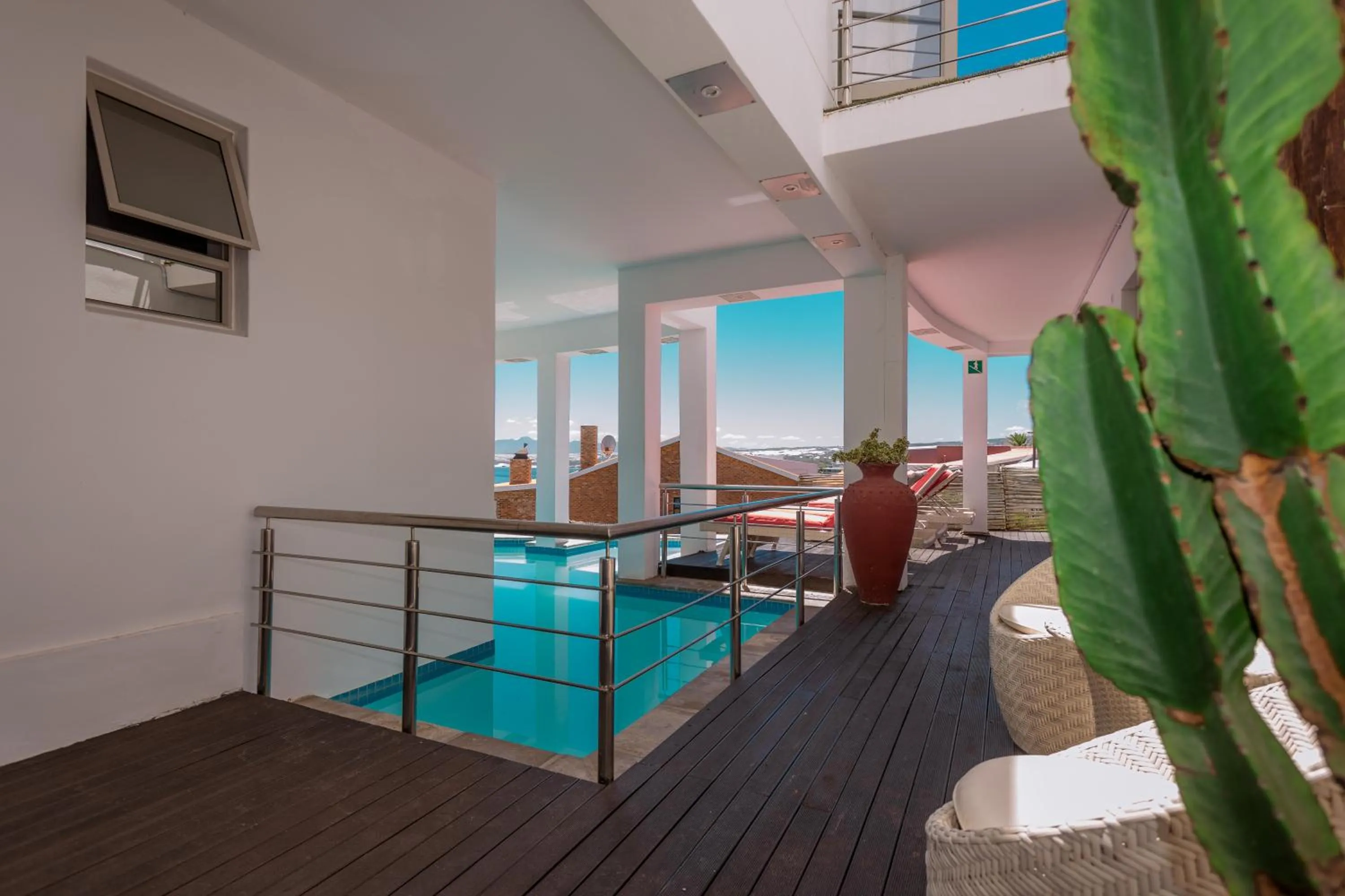Pool view in Sea Star Lodge