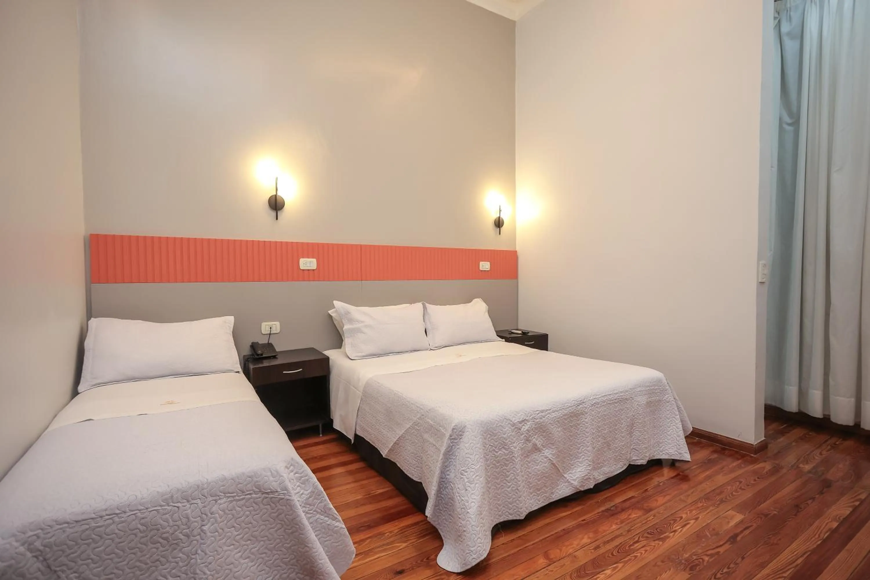 Bed in Hotel A&B Internacional