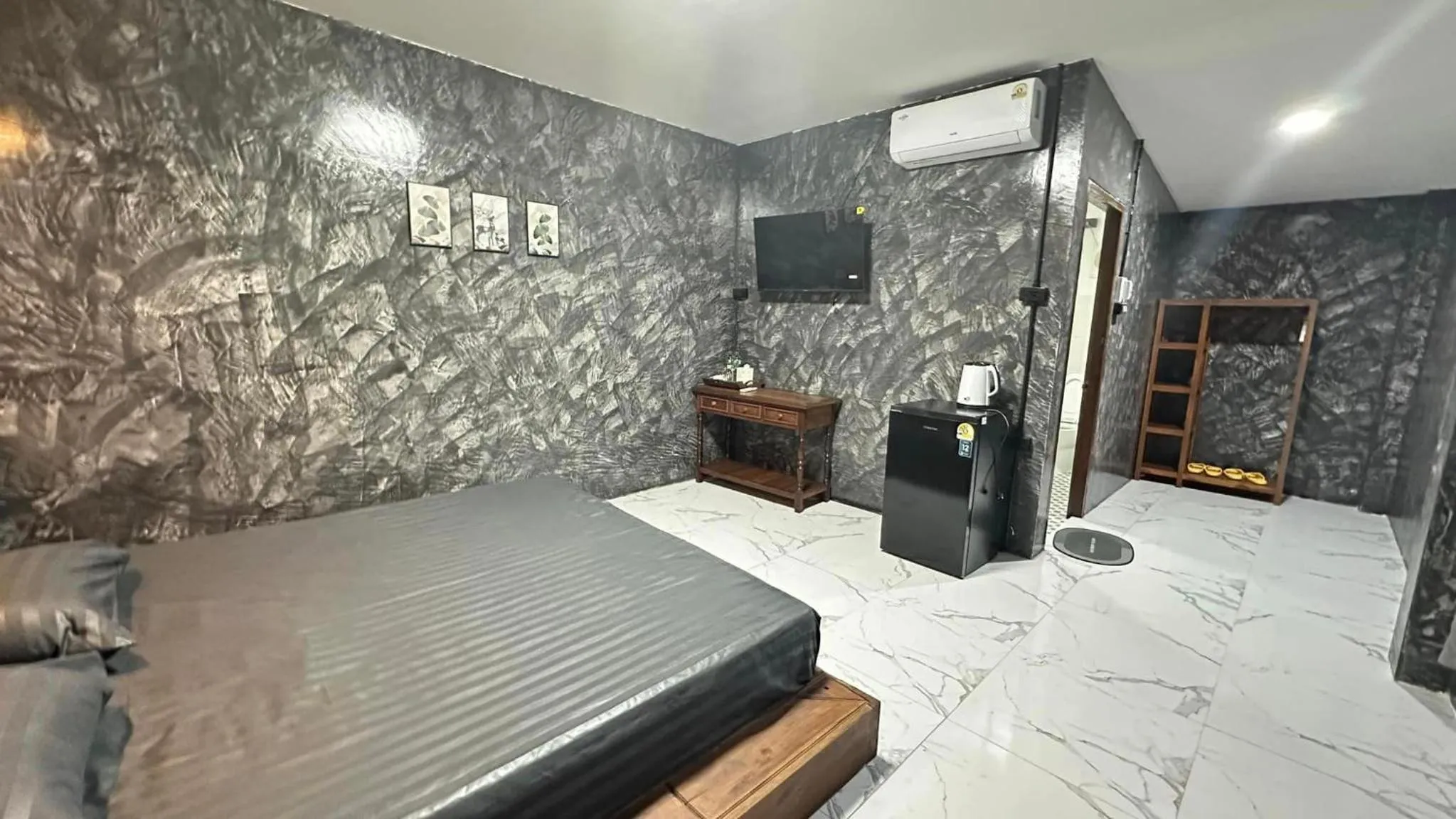 Bed in บ้านภทรพรรณ ขุนยวม แม่ฮ่องสอน PATARAPHAN HOUSE, Khunyuam, Maehongson, Thailand