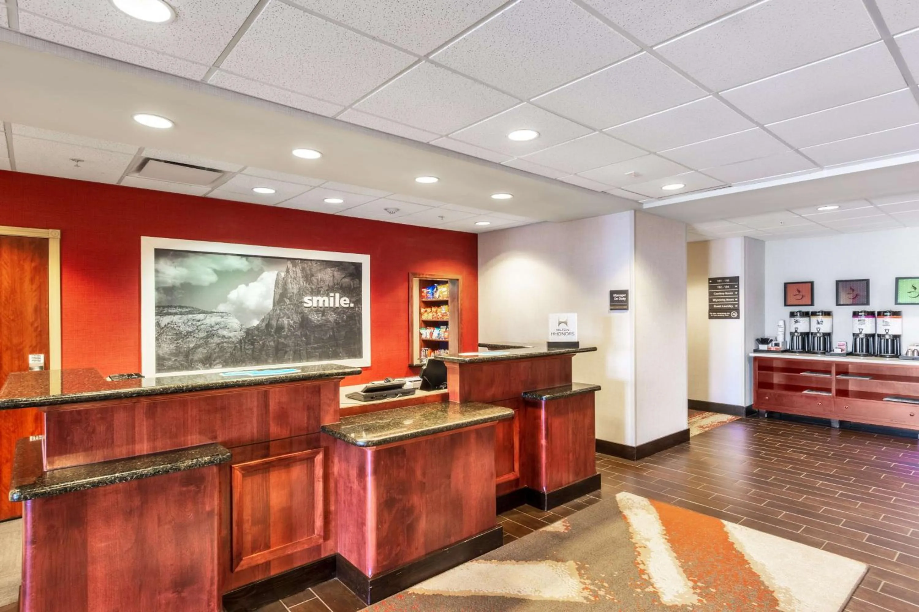 Lobby or reception in Hampton Inn Rawlins