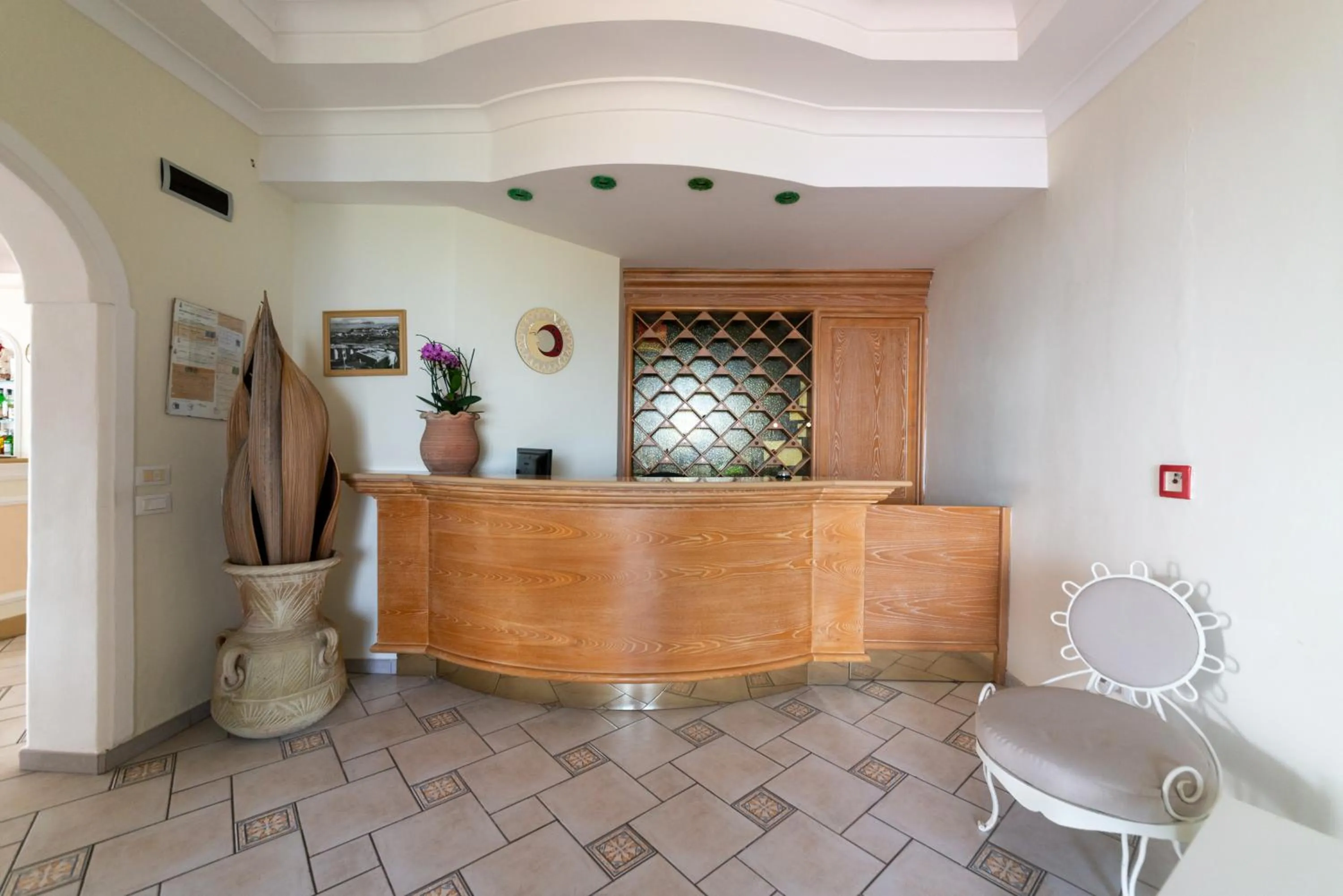Lobby or reception in Hotel Villa Ireos