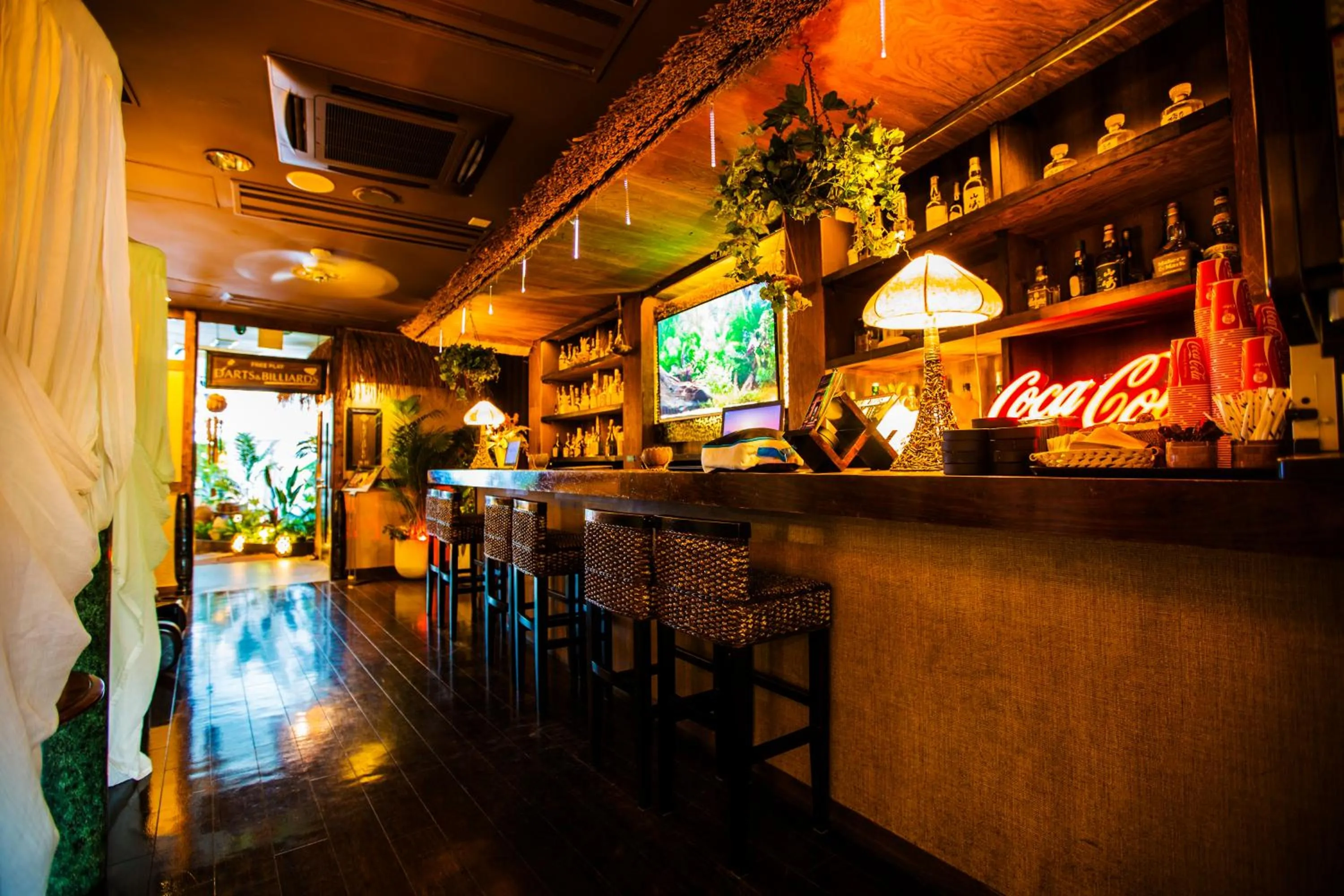 Lounge or bar in Hotel BaliAn Resort Kawasaki