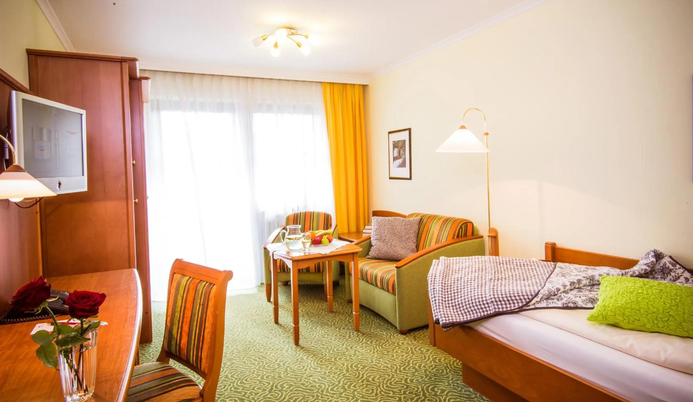 Bed in Hotel Konradshof