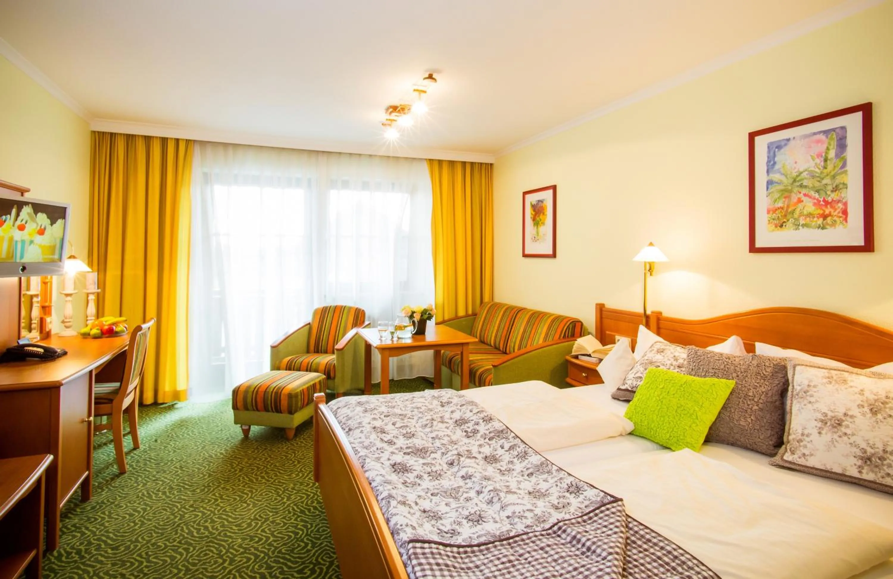 Bed in Hotel Konradshof