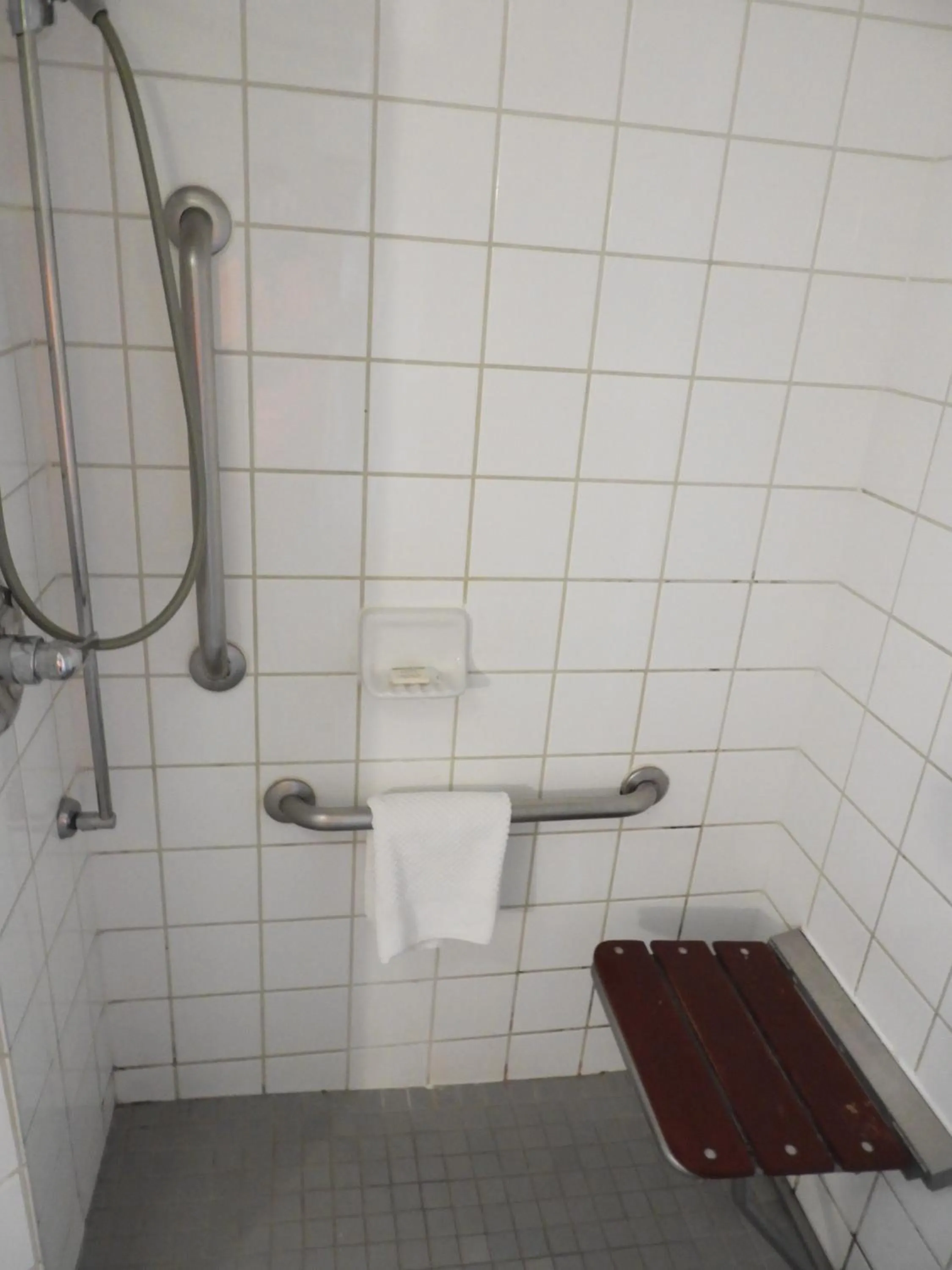 Shower in Super 8 by Wyndham Westminster Denver North