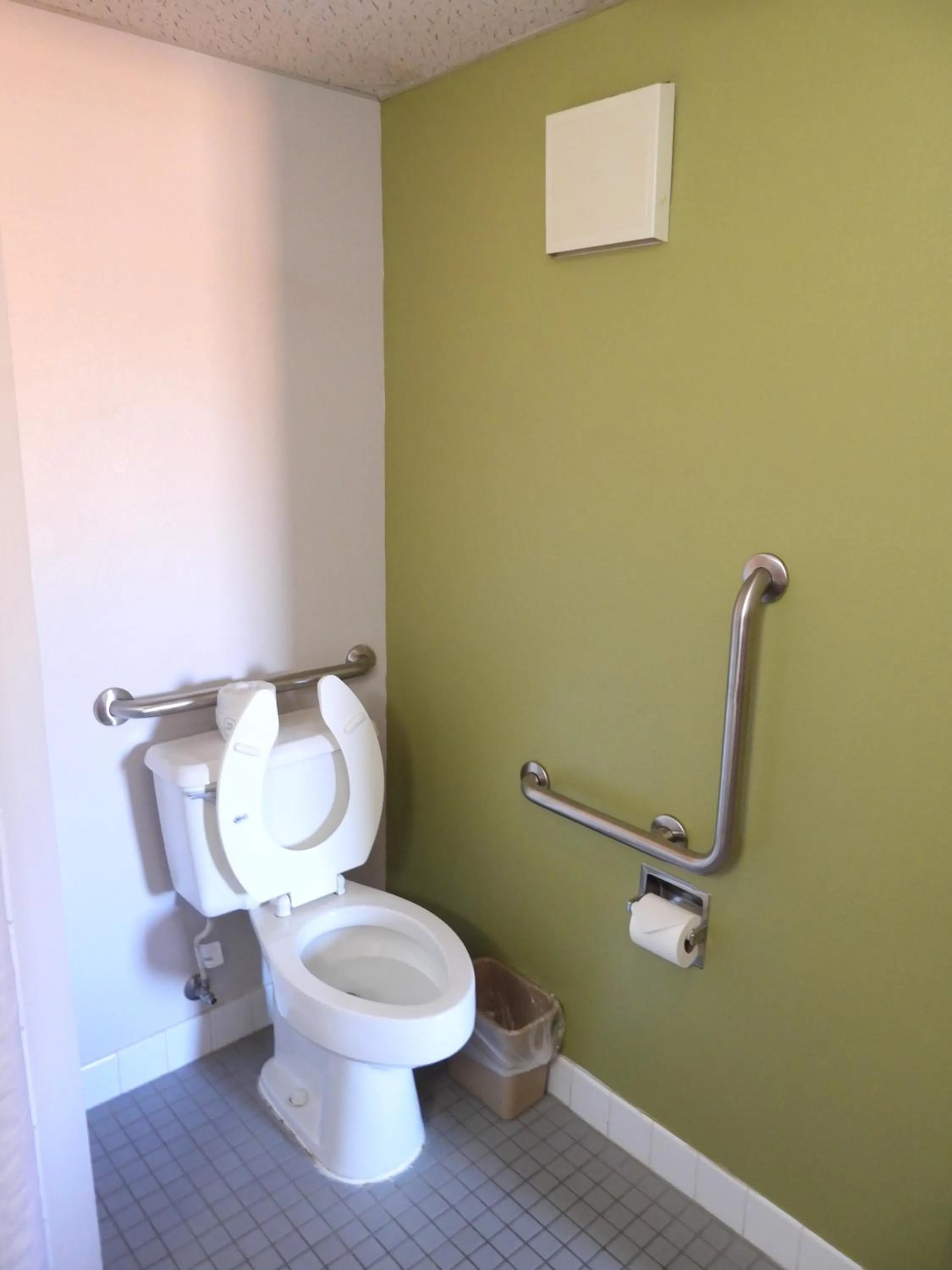 Toilet in Super 8 by Wyndham Westminster Denver North