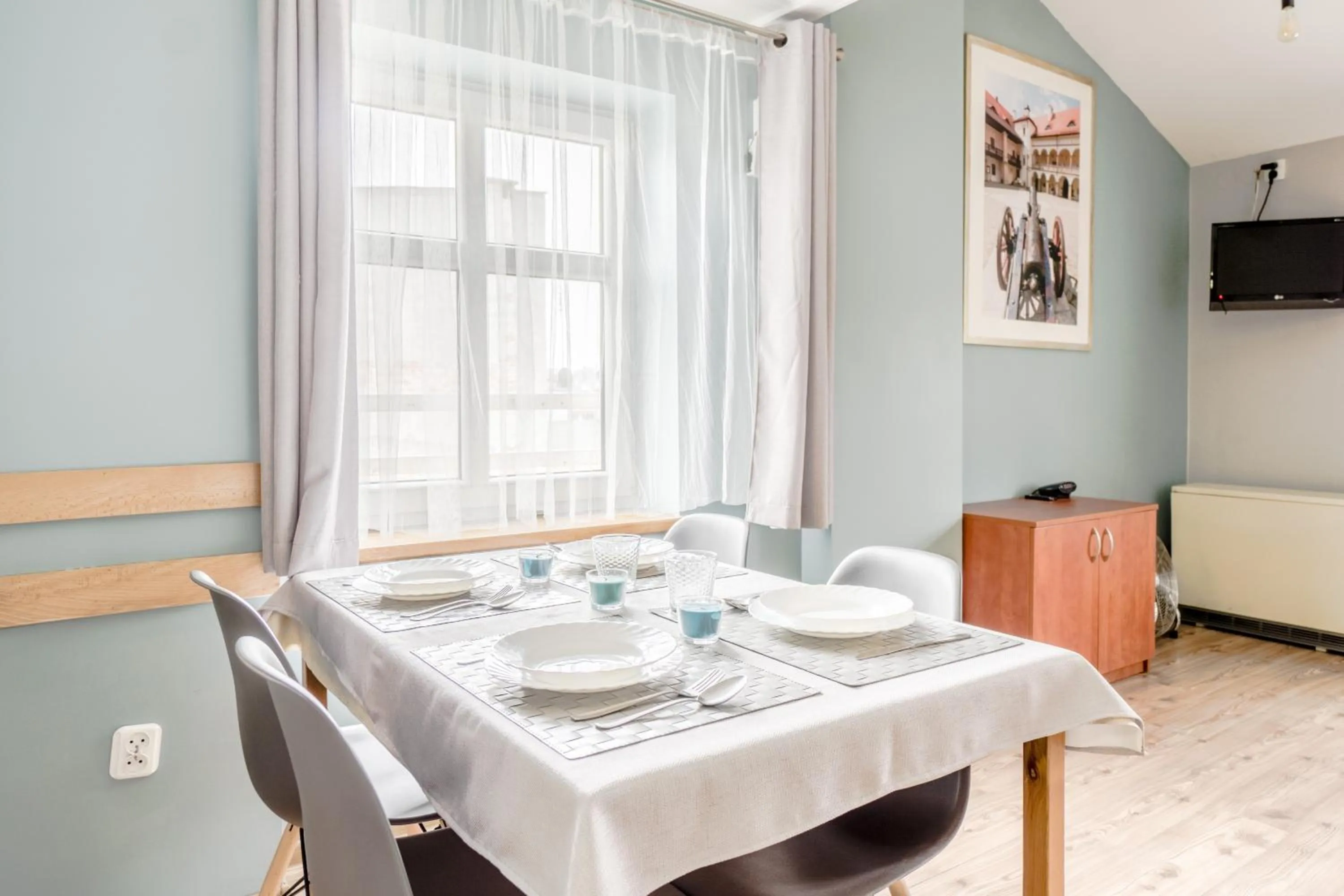 Dining area in Apartamenty Amber