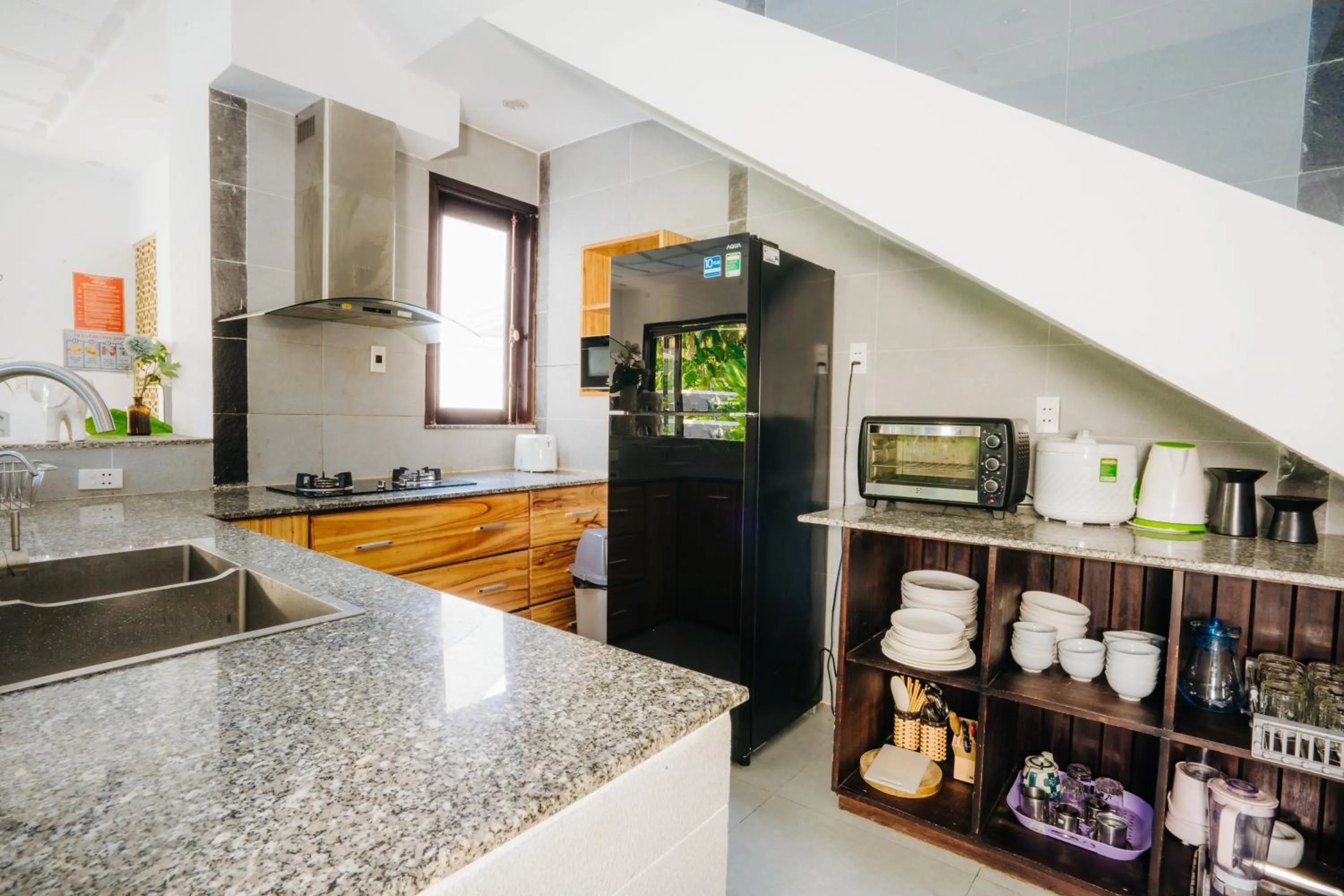 Kitchen or kitchenette in Hoi An Lotus Aroma Villa