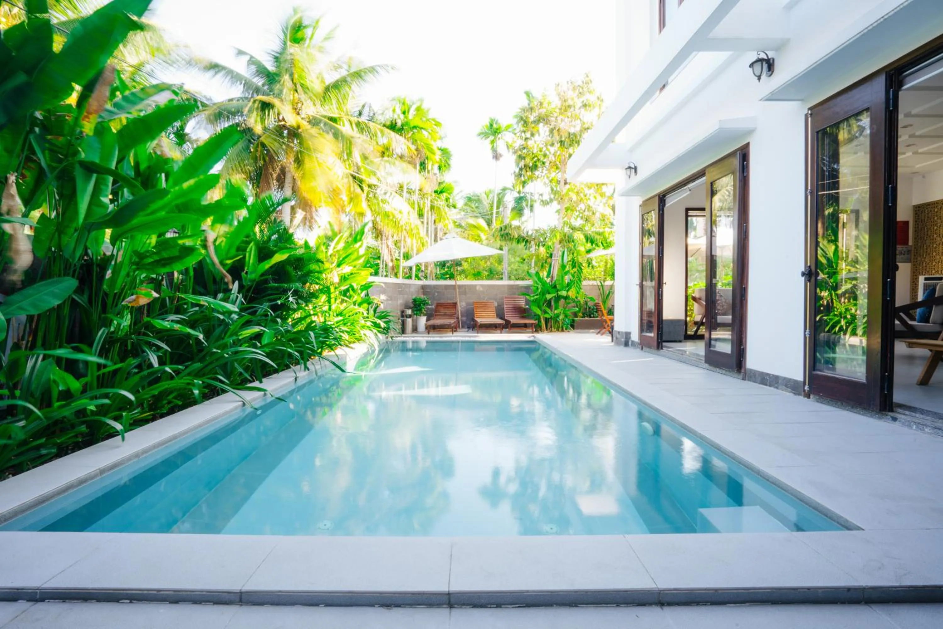 Swimming pool in Hoi An Lotus Aroma Villa