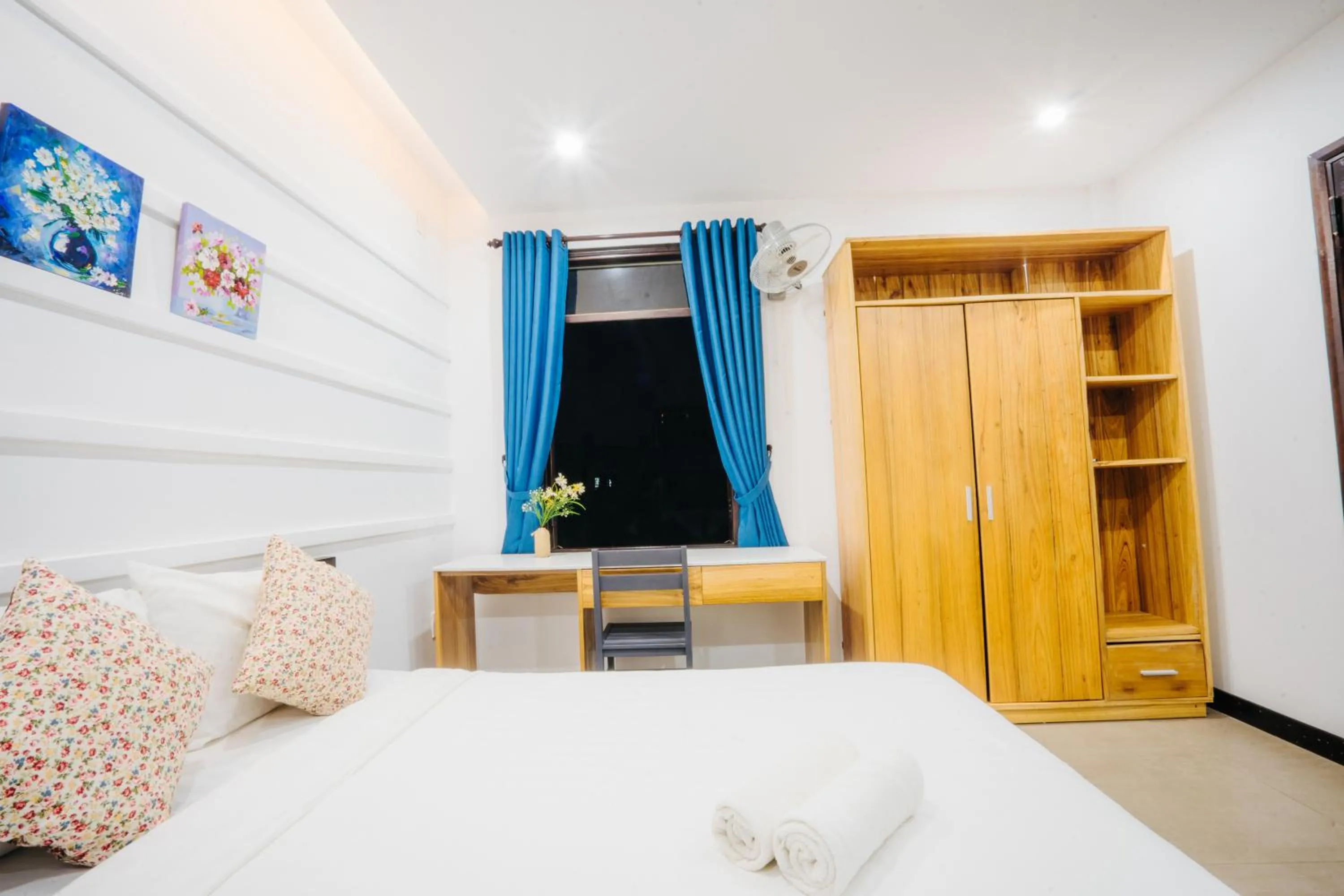 Bed in Hoi An Lotus Aroma Villa