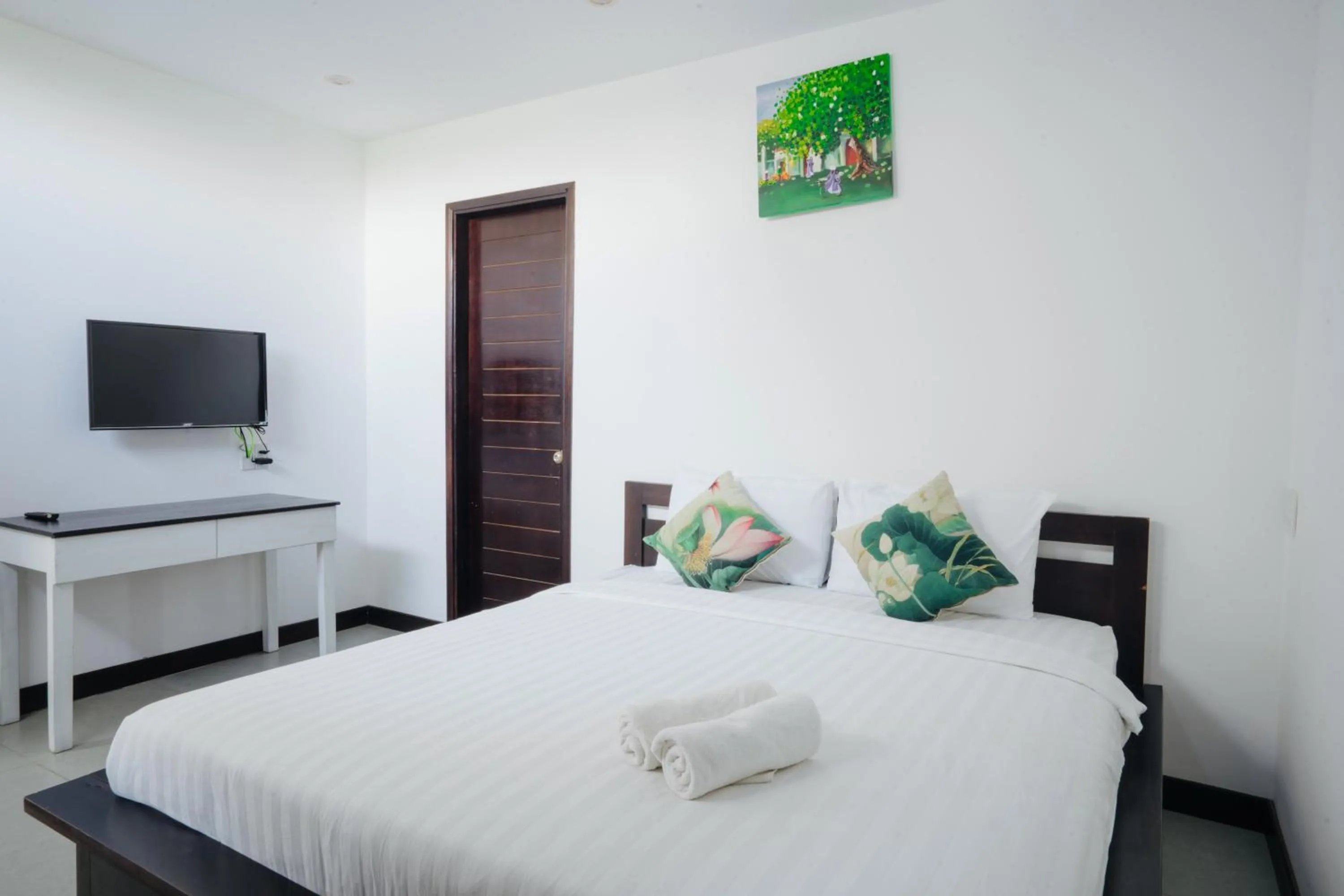 Bed in Hoi An Lotus Aroma Villa