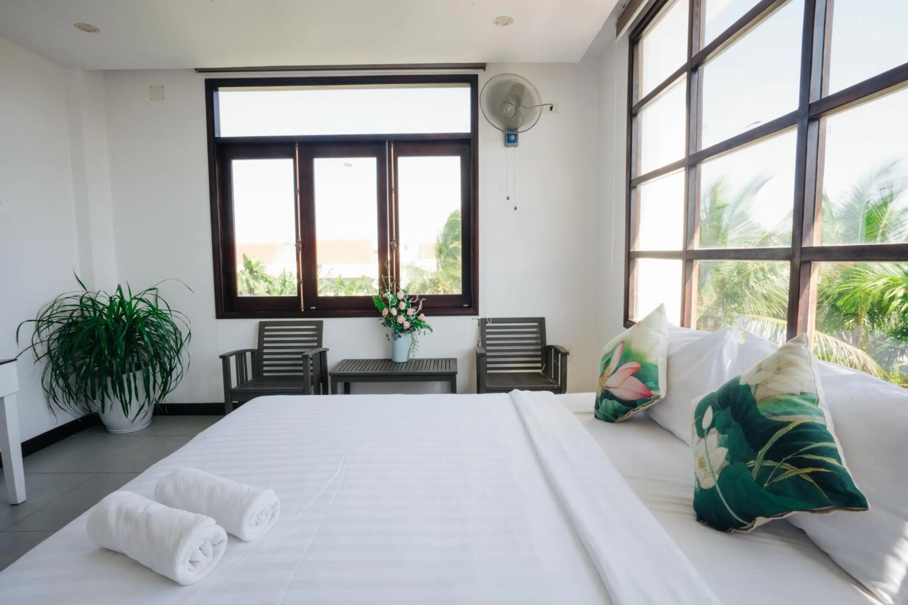 Bed in Hoi An Lotus Aroma Villa