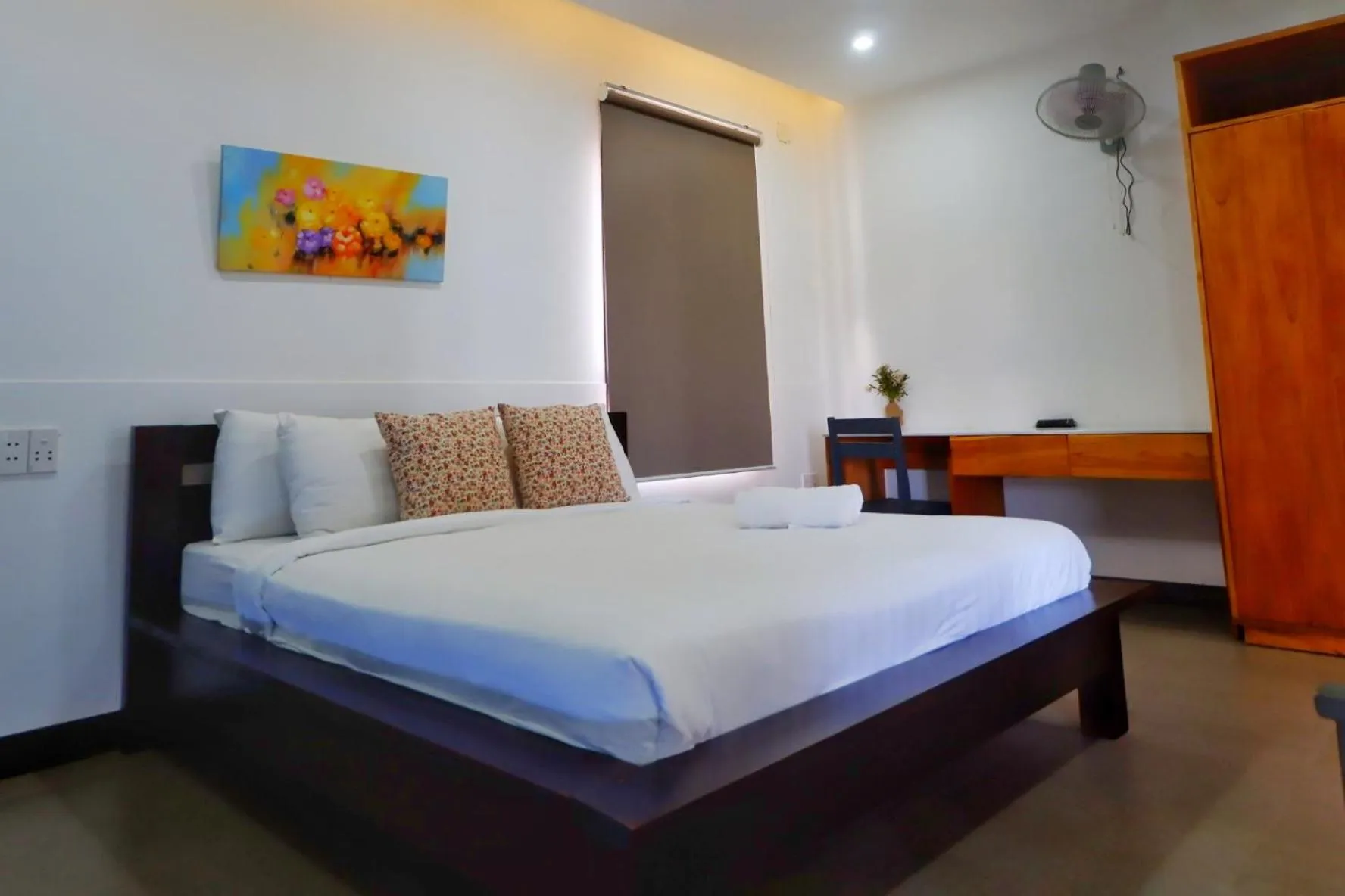 Bed in Hoi An Lotus Aroma Villa