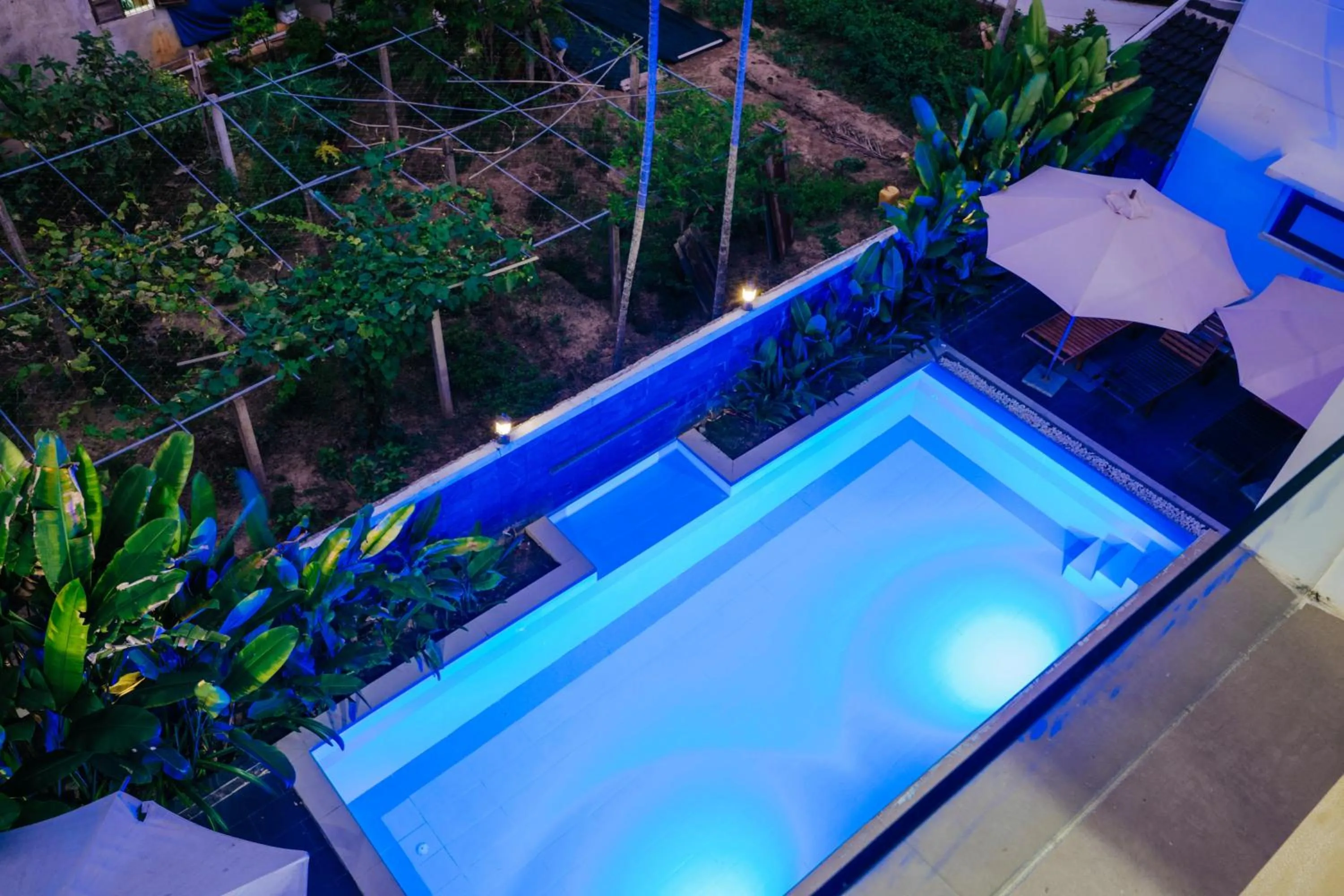 Pool view in Hoi An Lotus Aroma Villa