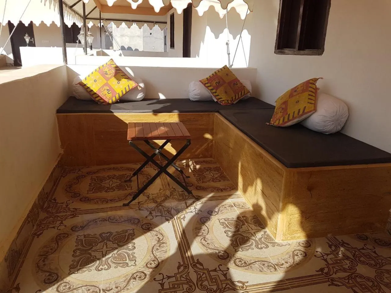 Seating area in Sultan Resort