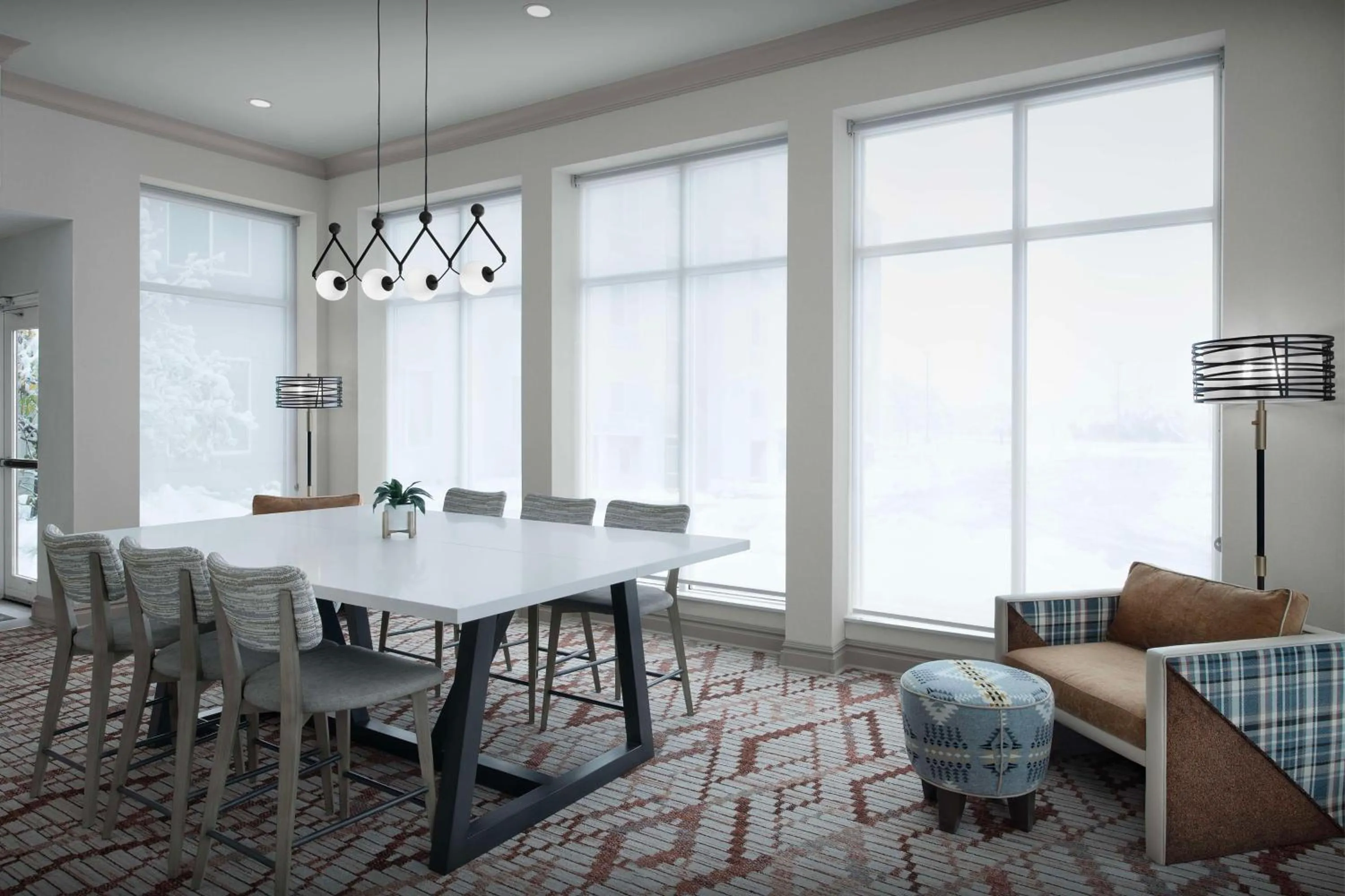 Lobby or reception in Hilton Garden Inn Casper