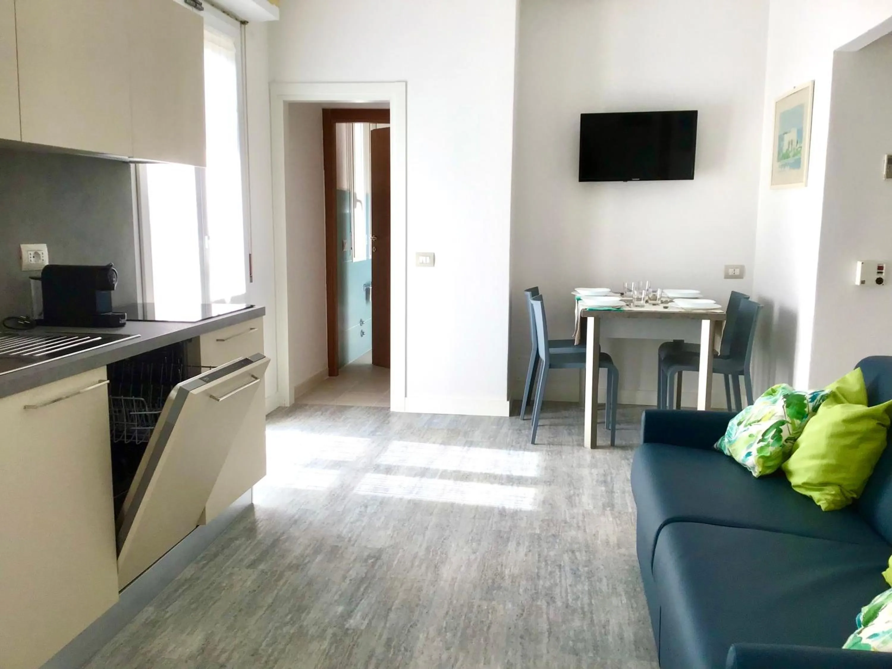 Living room in La Coccinella Residence