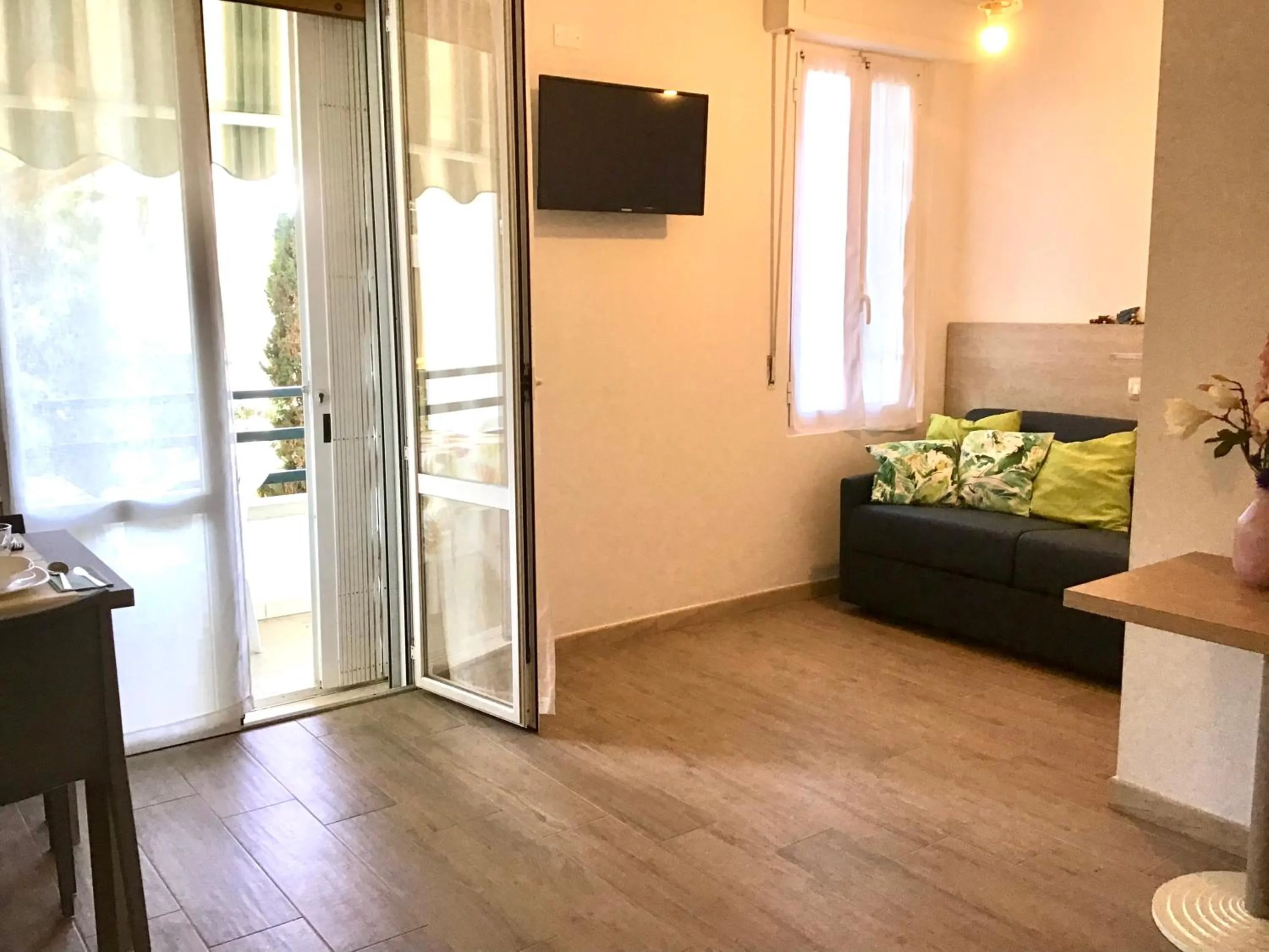 Living room in La Coccinella Residence