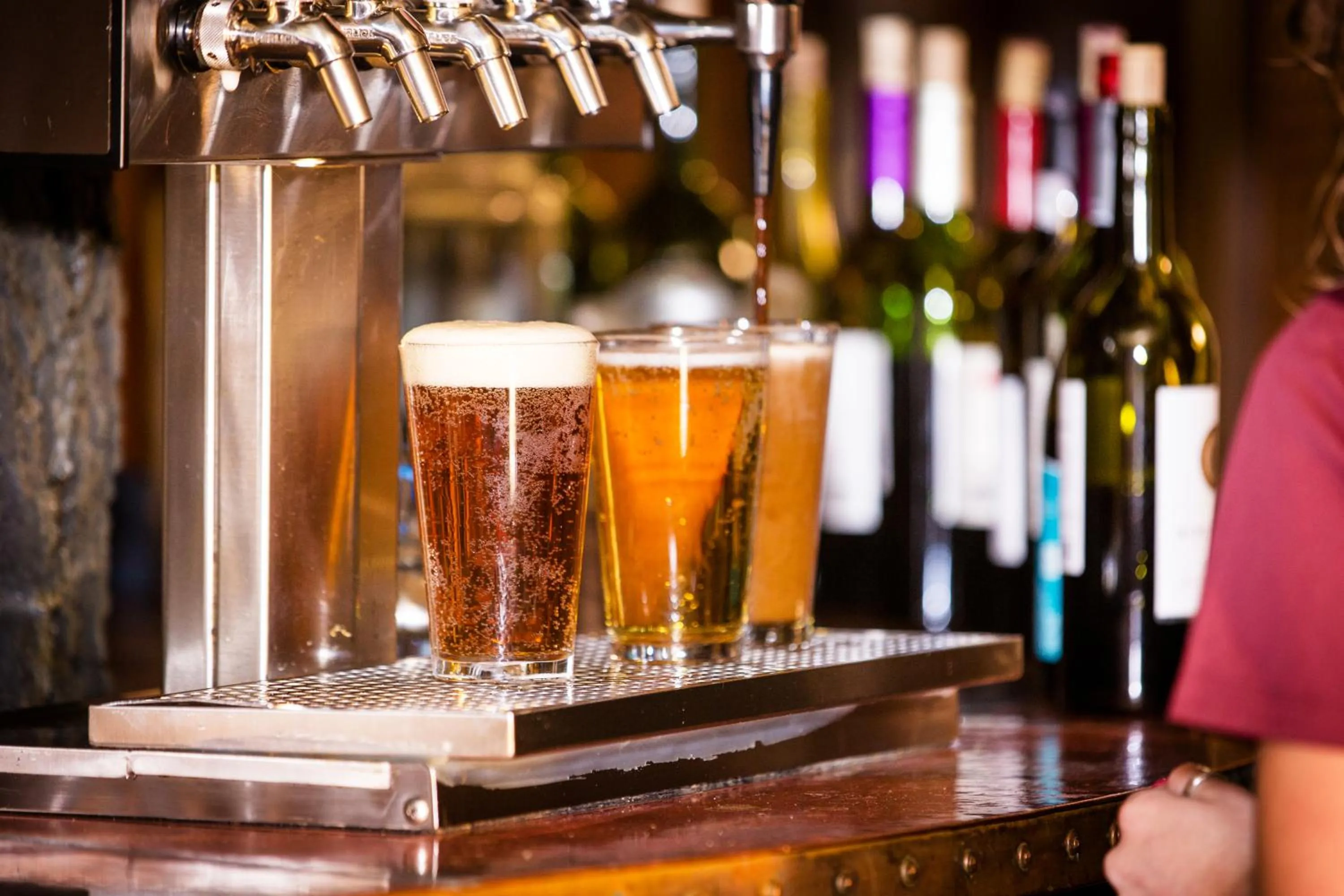 Alcoholic drinks in Heritage Hotel Lancaster