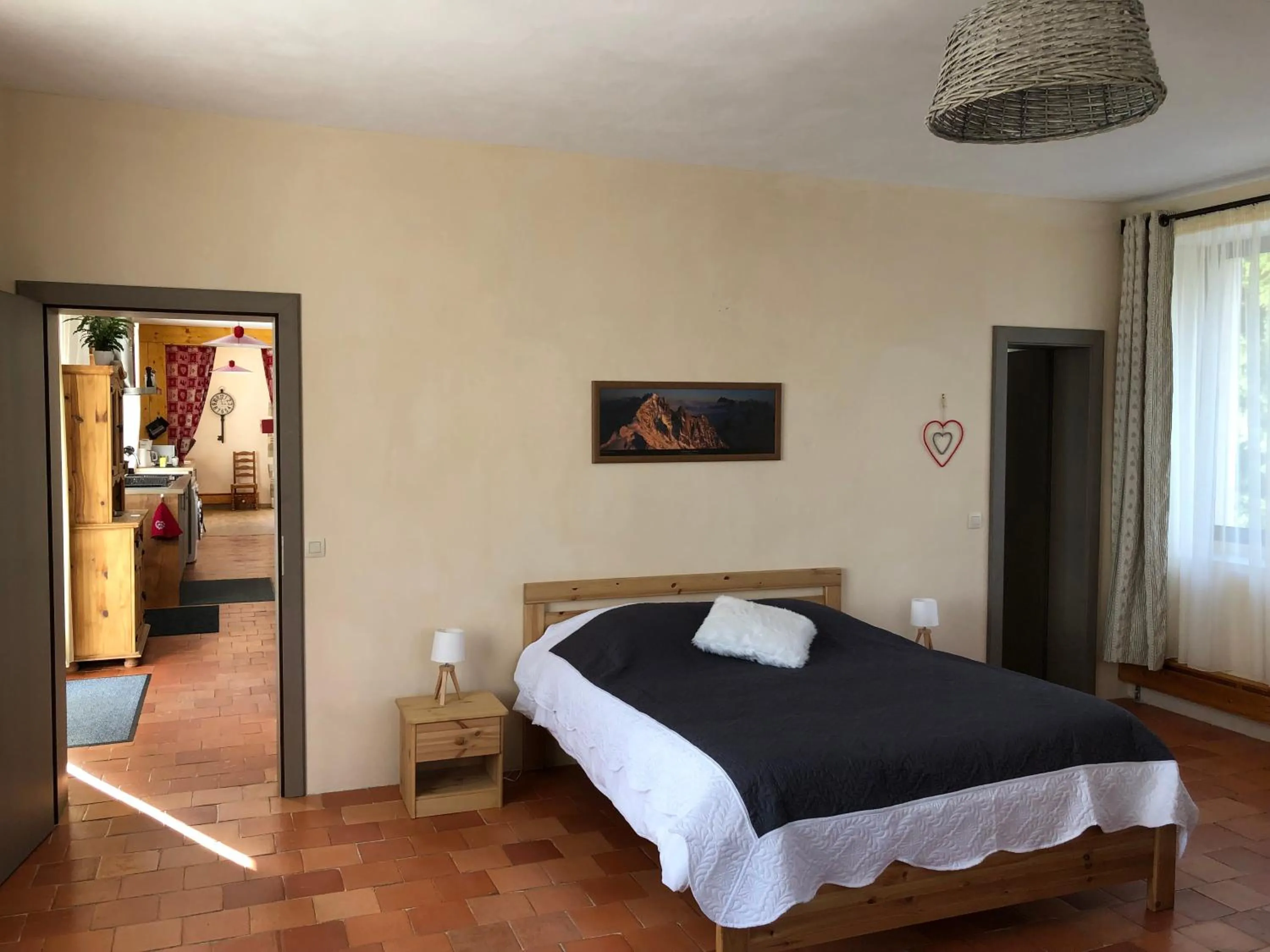 Bed in Le Moulin des Olirics