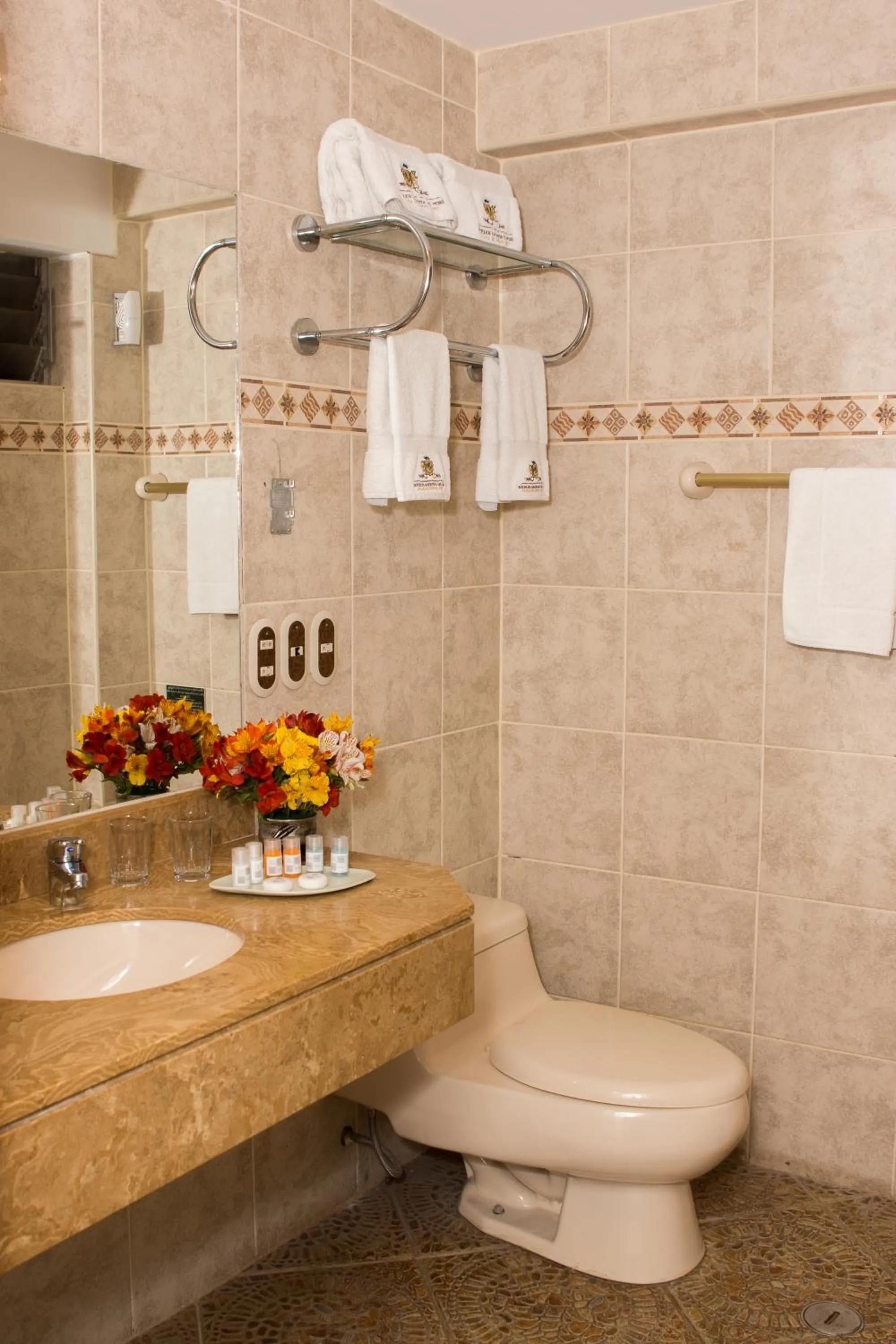 Bathroom in Hotel Hacienda Plaza de Armas