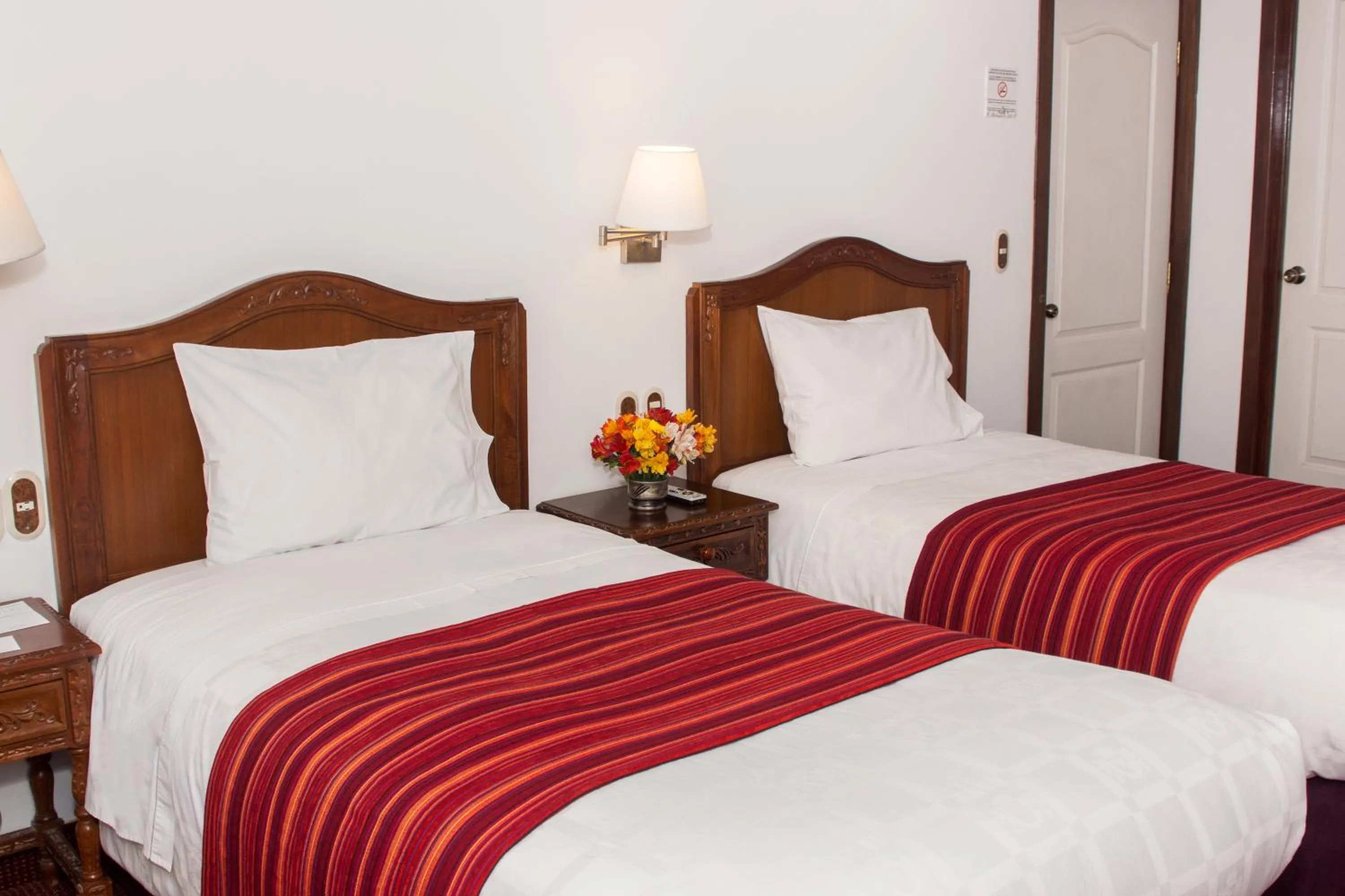 Bedroom, Bed in Hotel Hacienda Plaza de Armas