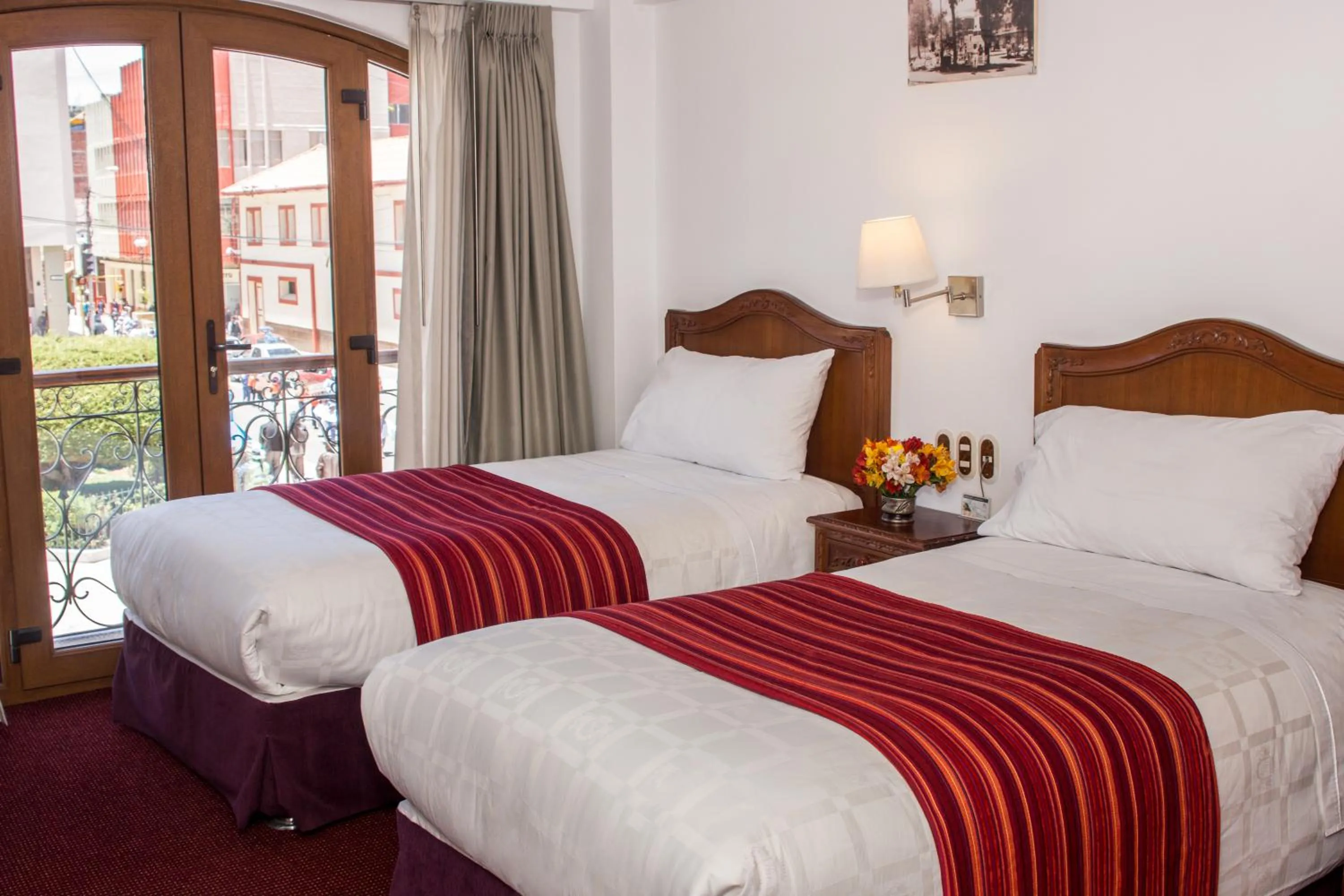 Bedroom, Bed in Hotel Hacienda Plaza de Armas