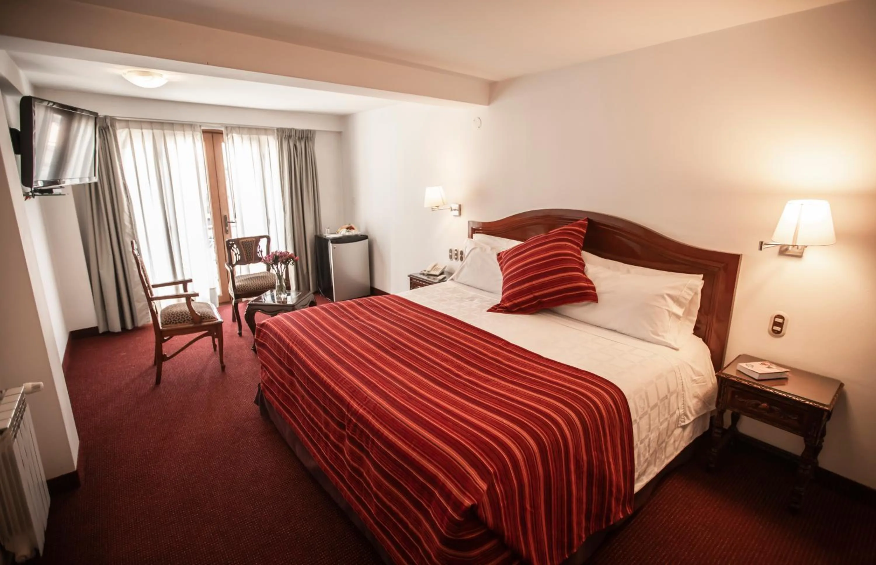 Bedroom, Bed in Hotel Hacienda Plaza de Armas