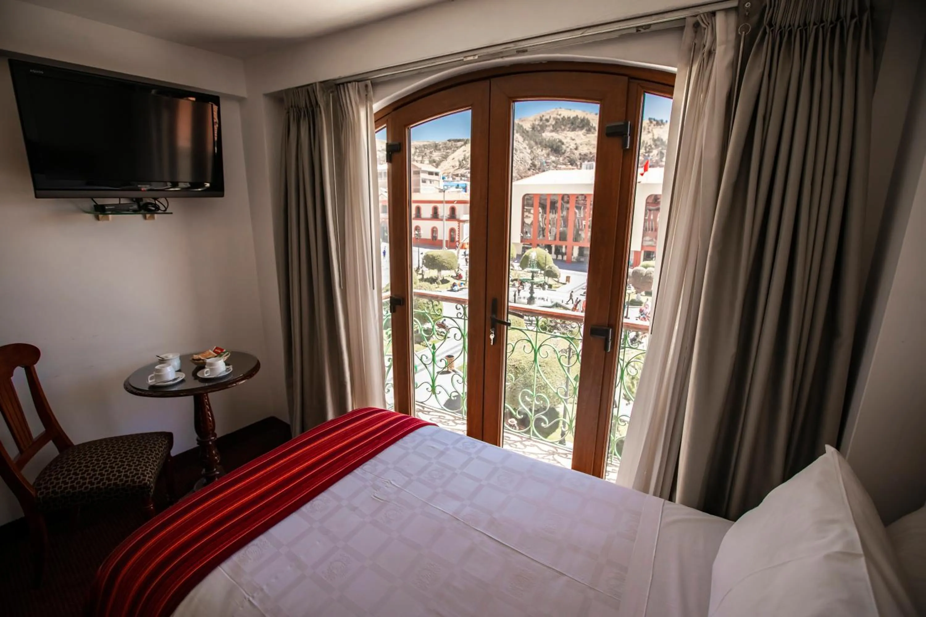 Bedroom, Bed in Hotel Hacienda Plaza de Armas