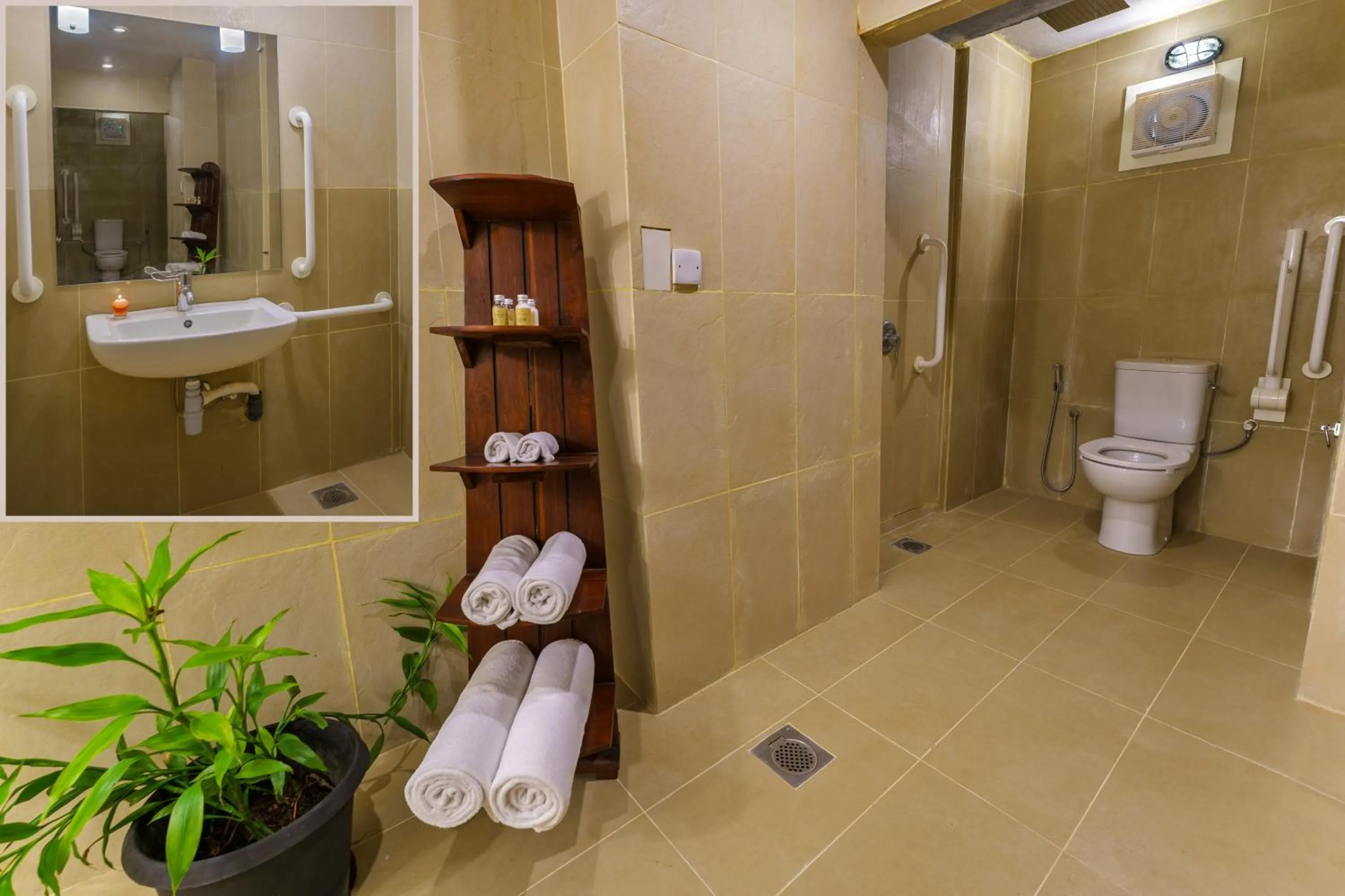 Facility for disabled guests in Siddhalepa Ayurveda Resort - All Meals, Ayurveda Treatment and Yoga