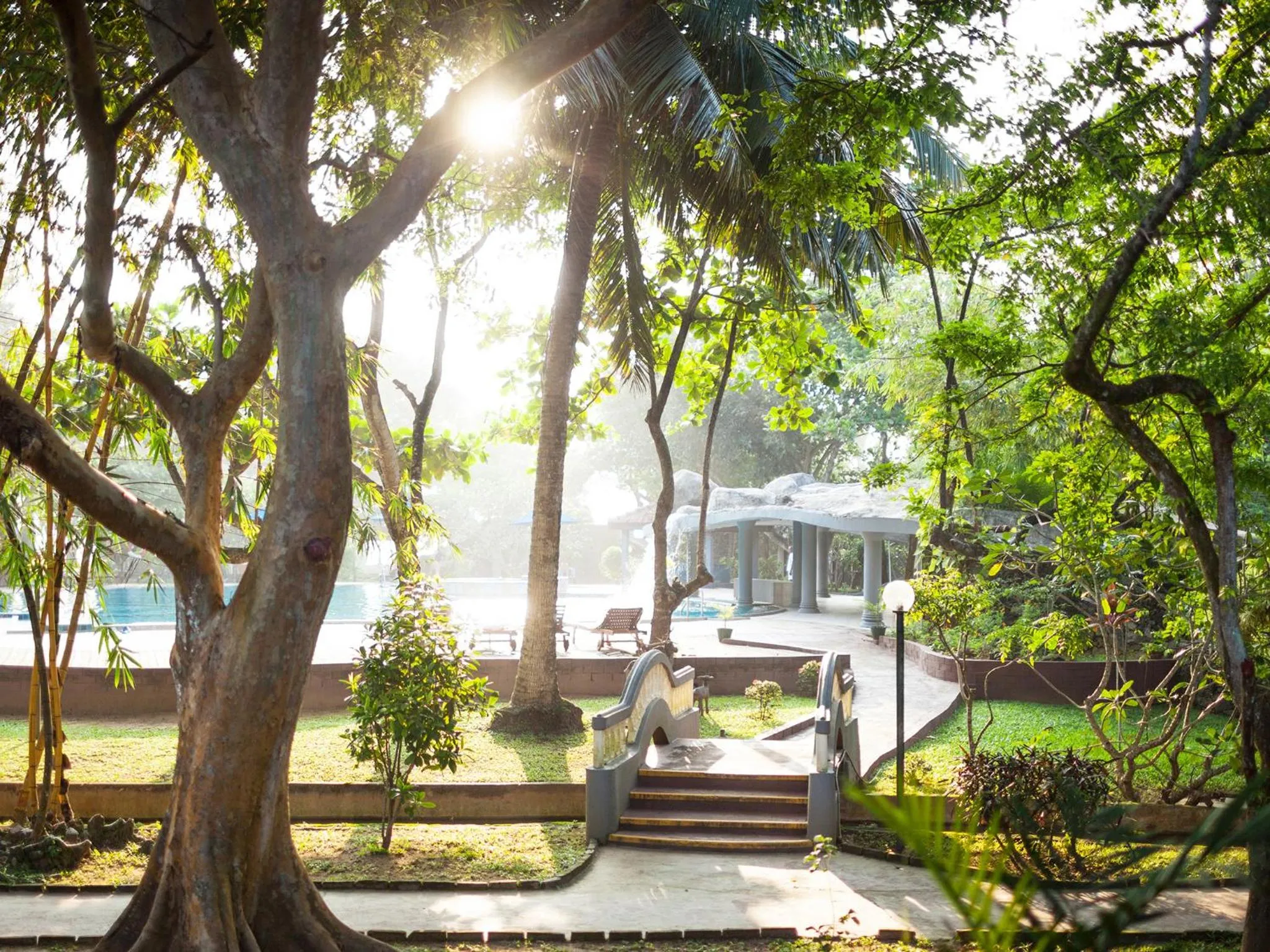 Garden in Siddhalepa Ayurveda Resort - All Meals, Ayurveda Treatment and Yoga