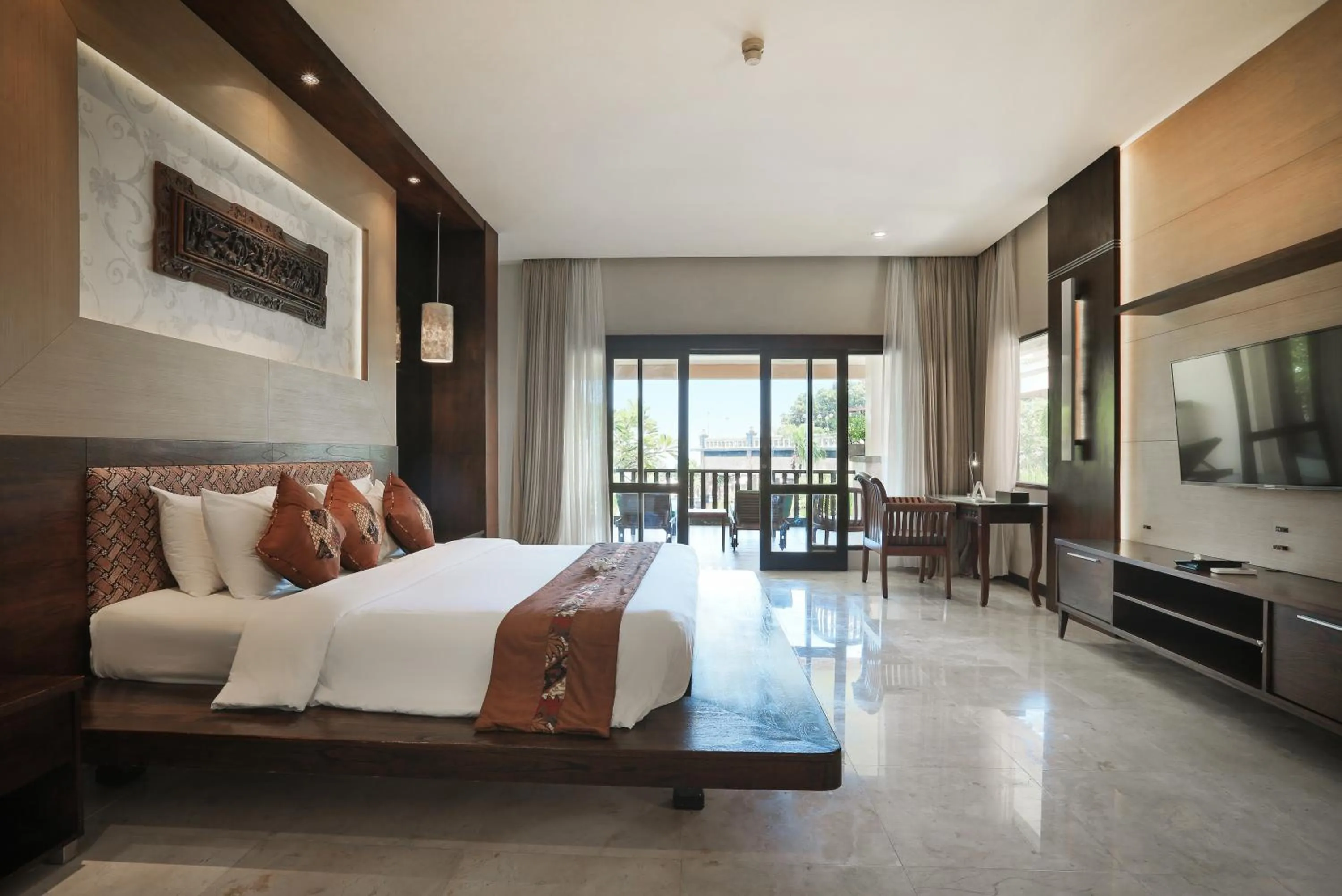 Property building, Bed in Pelangi Bali Hotel & Spa