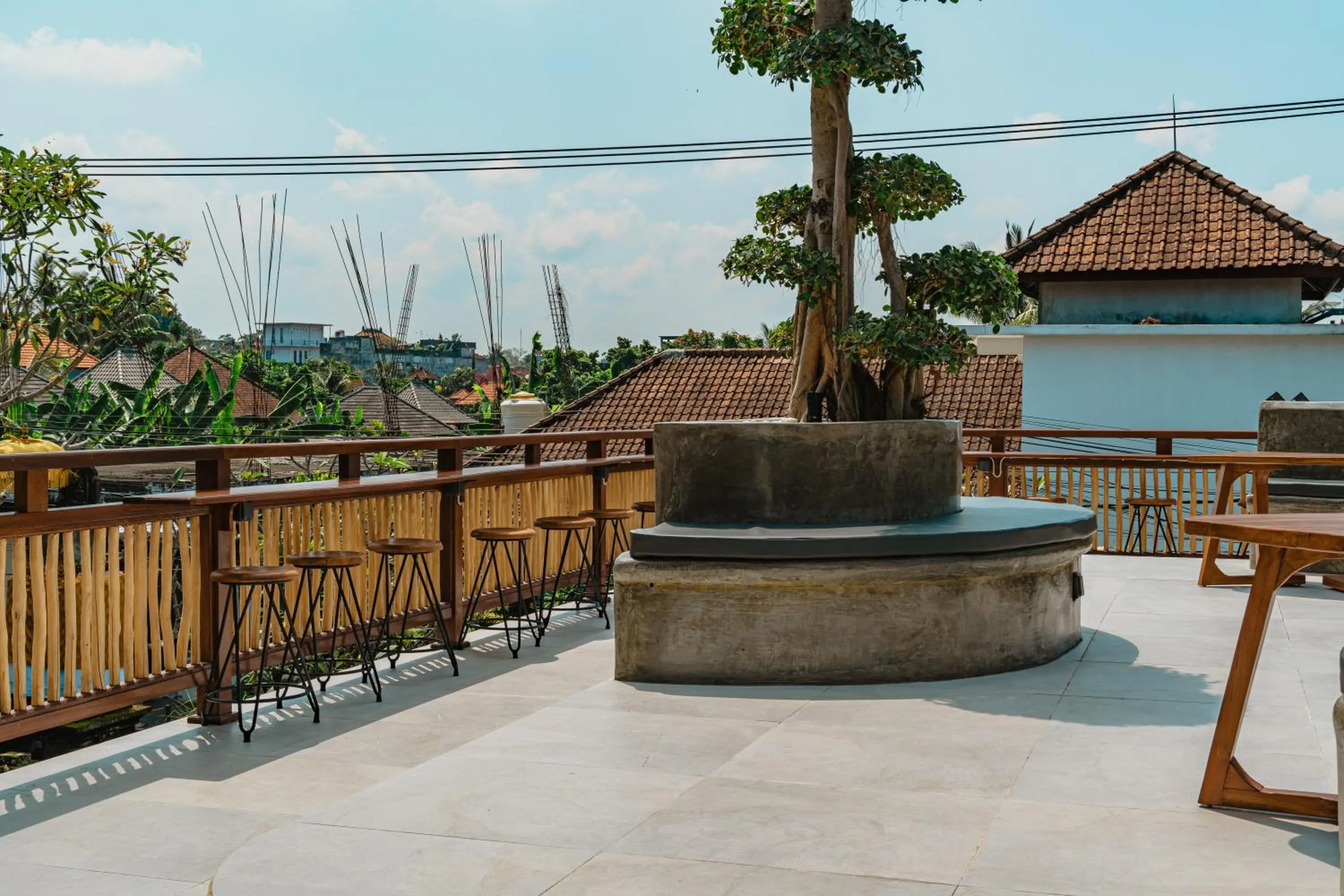 Restaurant/places to eat in Putri Ayu Cottages