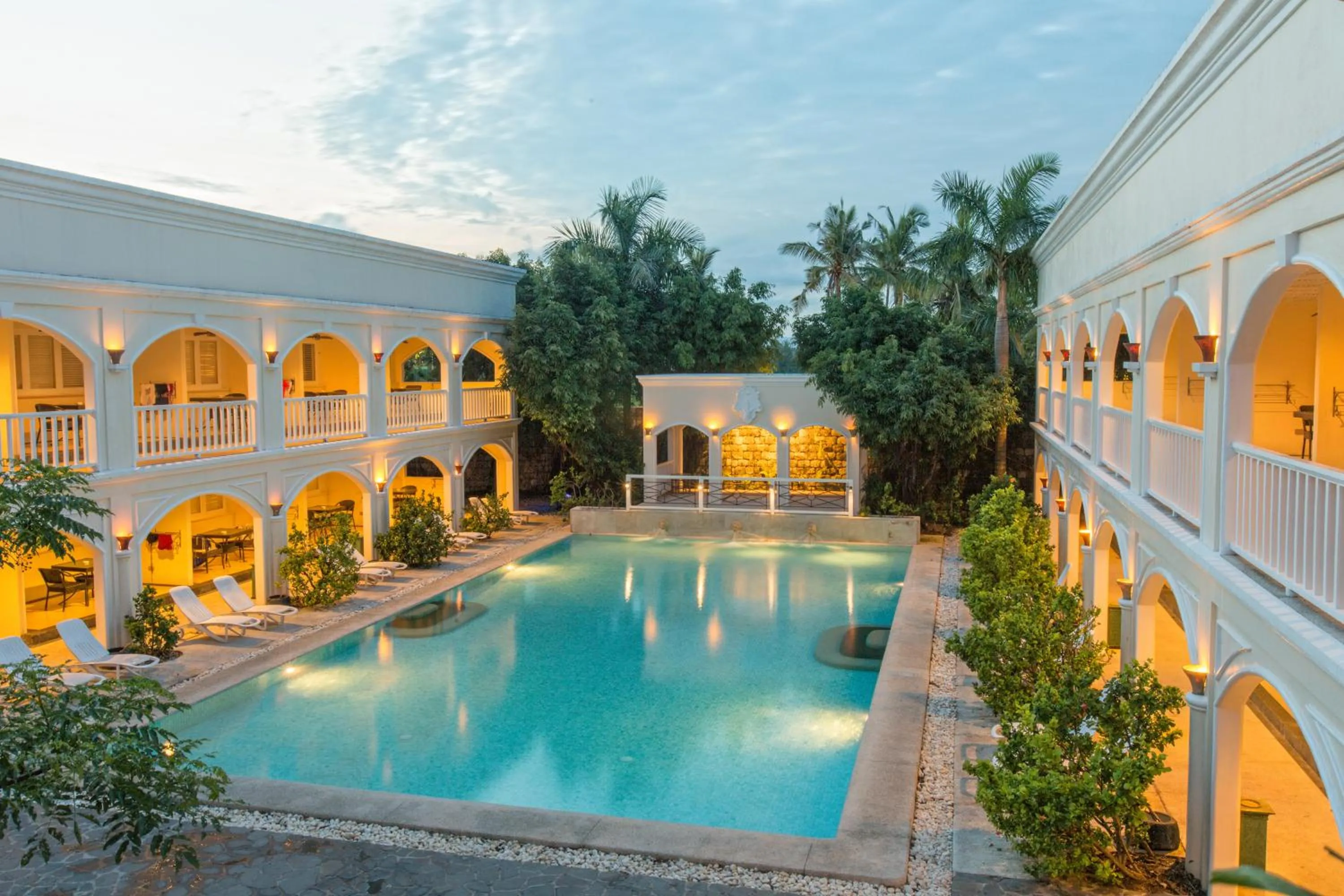 Balcony/Terrace in Plantation Bay a Real Resort with a Real Spa