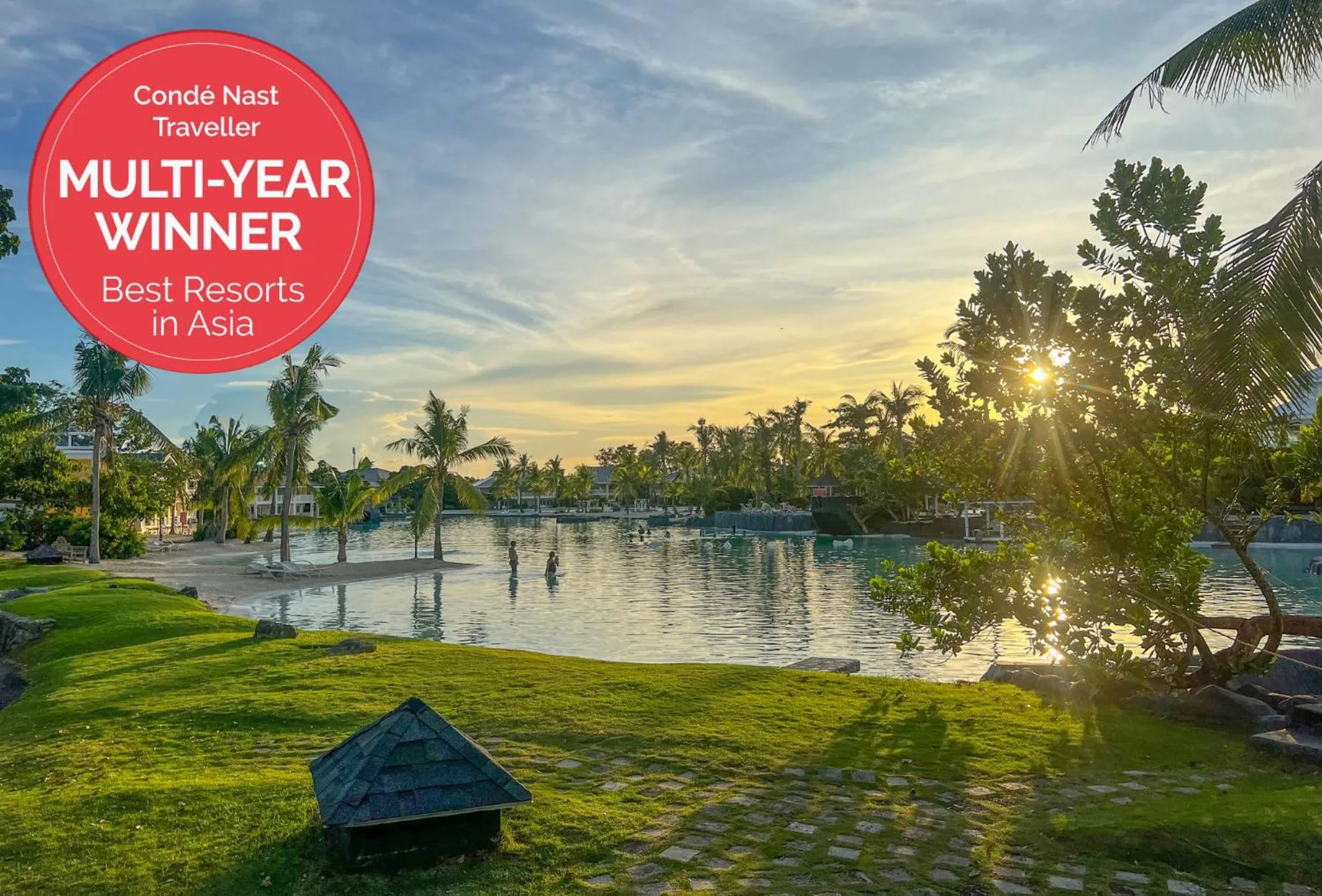 Pool view in Plantation Bay a Real Resort with a Real Spa