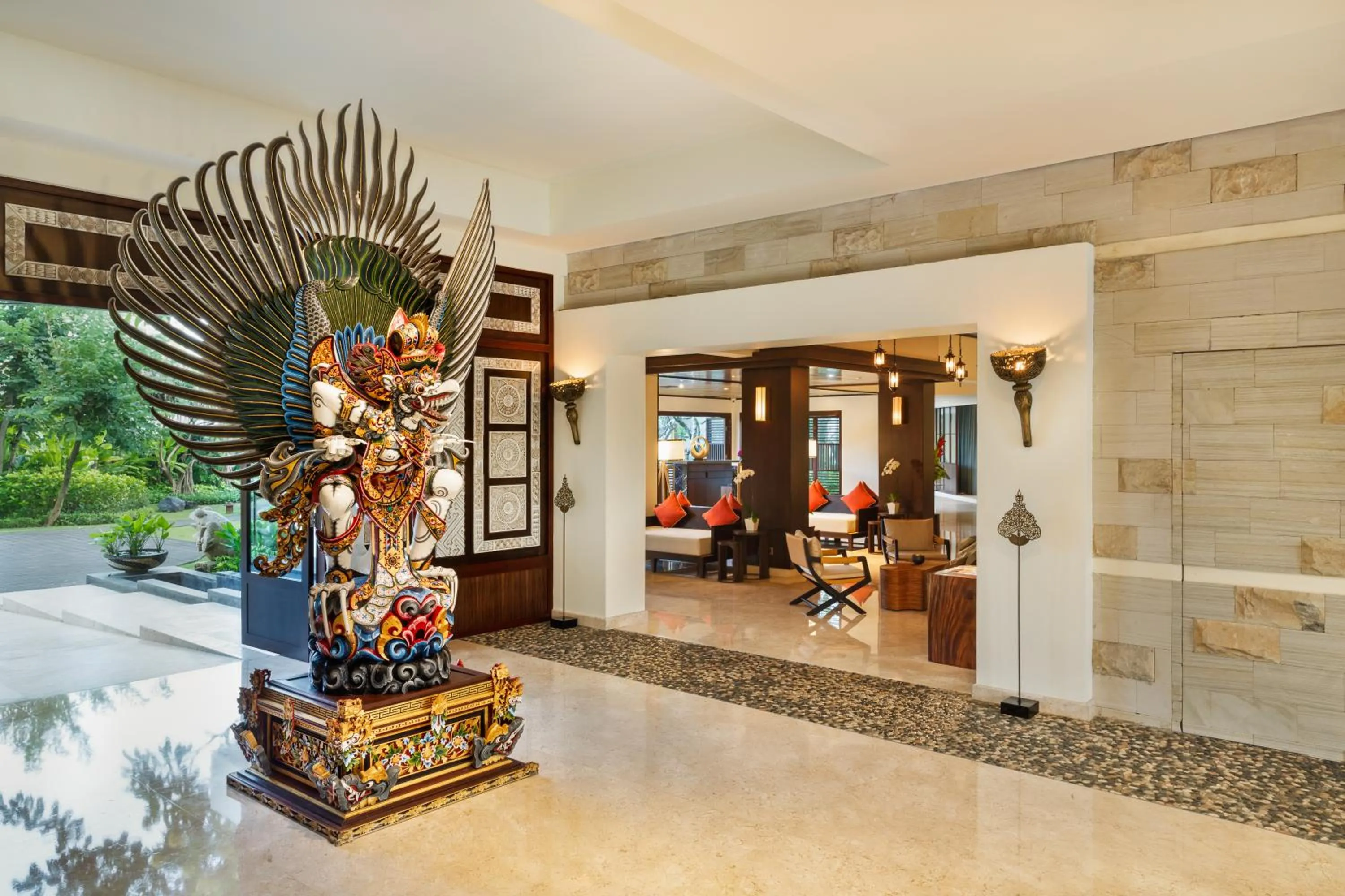 Lobby or reception in The Seminyak Beach Resort & Spa