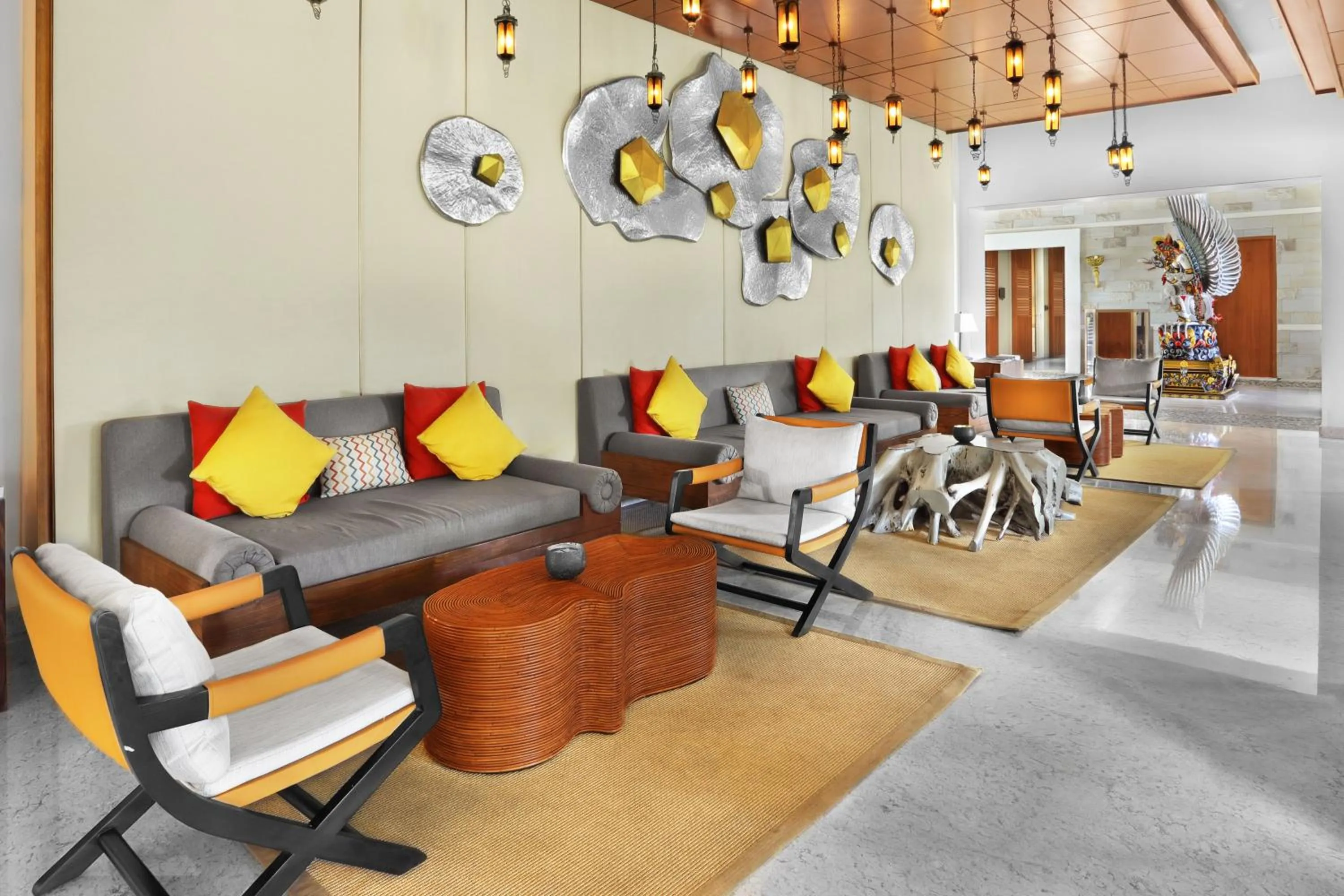 Lobby or reception in The Seminyak Beach Resort & Spa