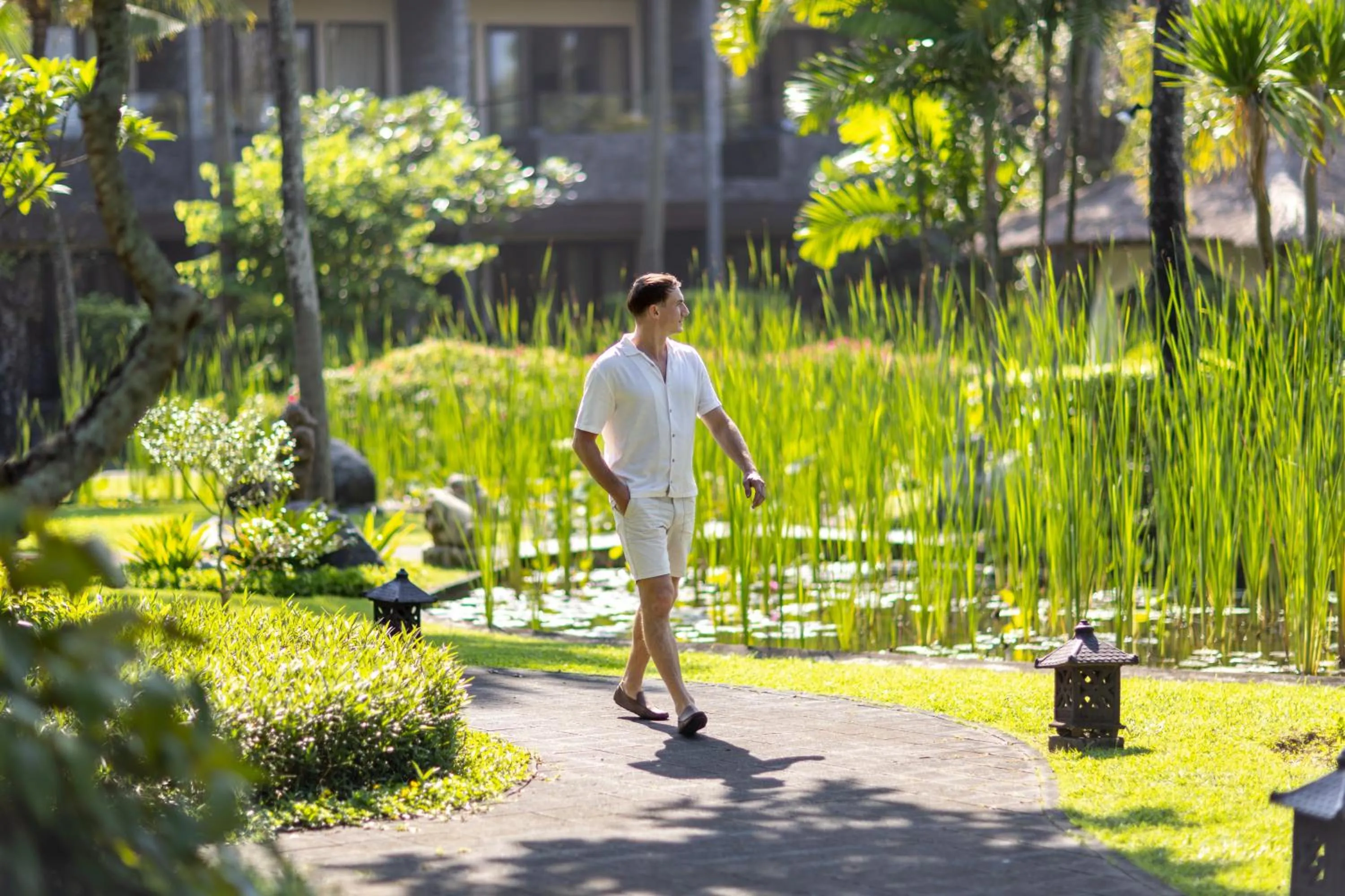 Garden in The Seminyak Beach Resort & Spa