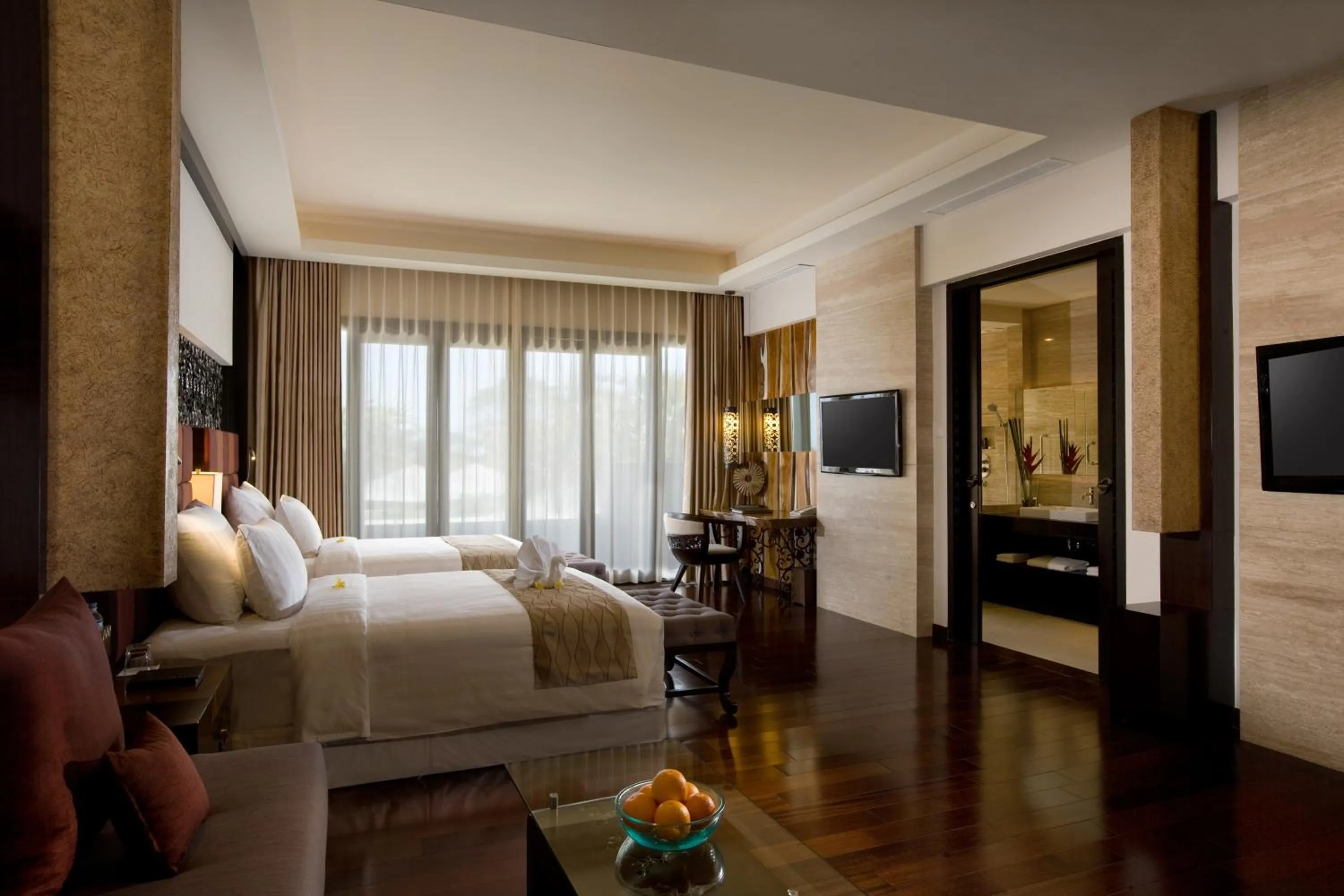 Photo of the whole room, Bed in The Seminyak Beach Resort & Spa
