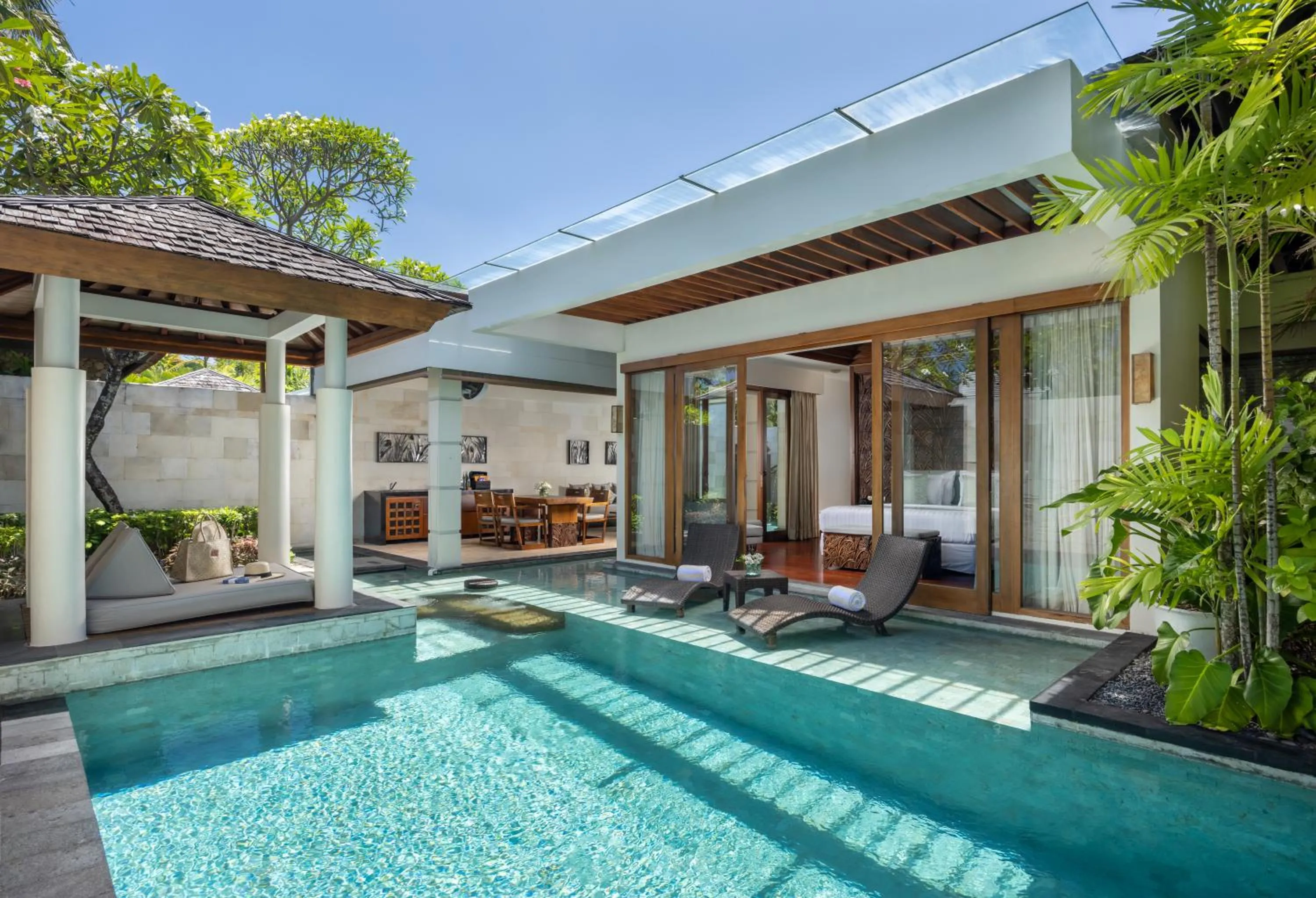Pool view in The Seminyak Beach Resort & Spa