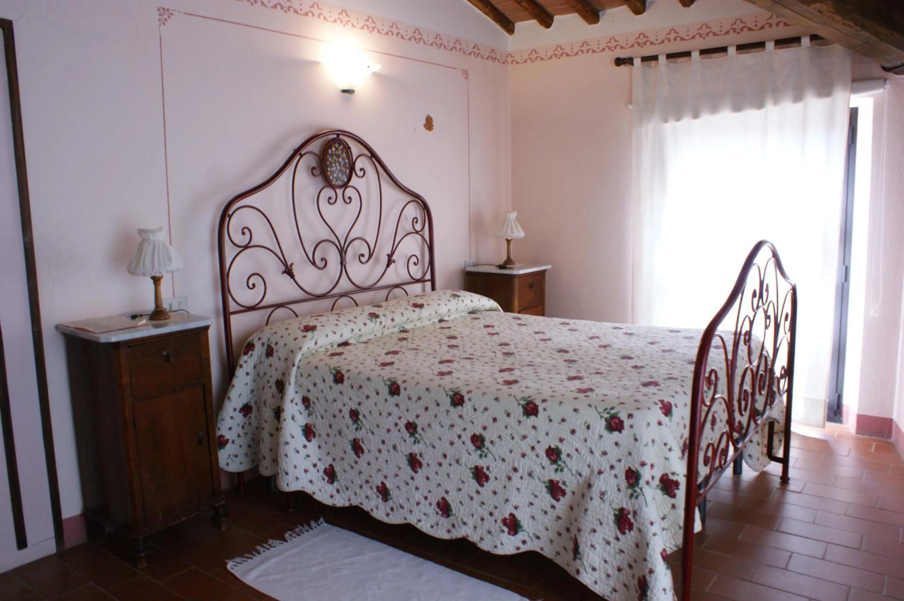 Bed in Casa Lucia in Chianti