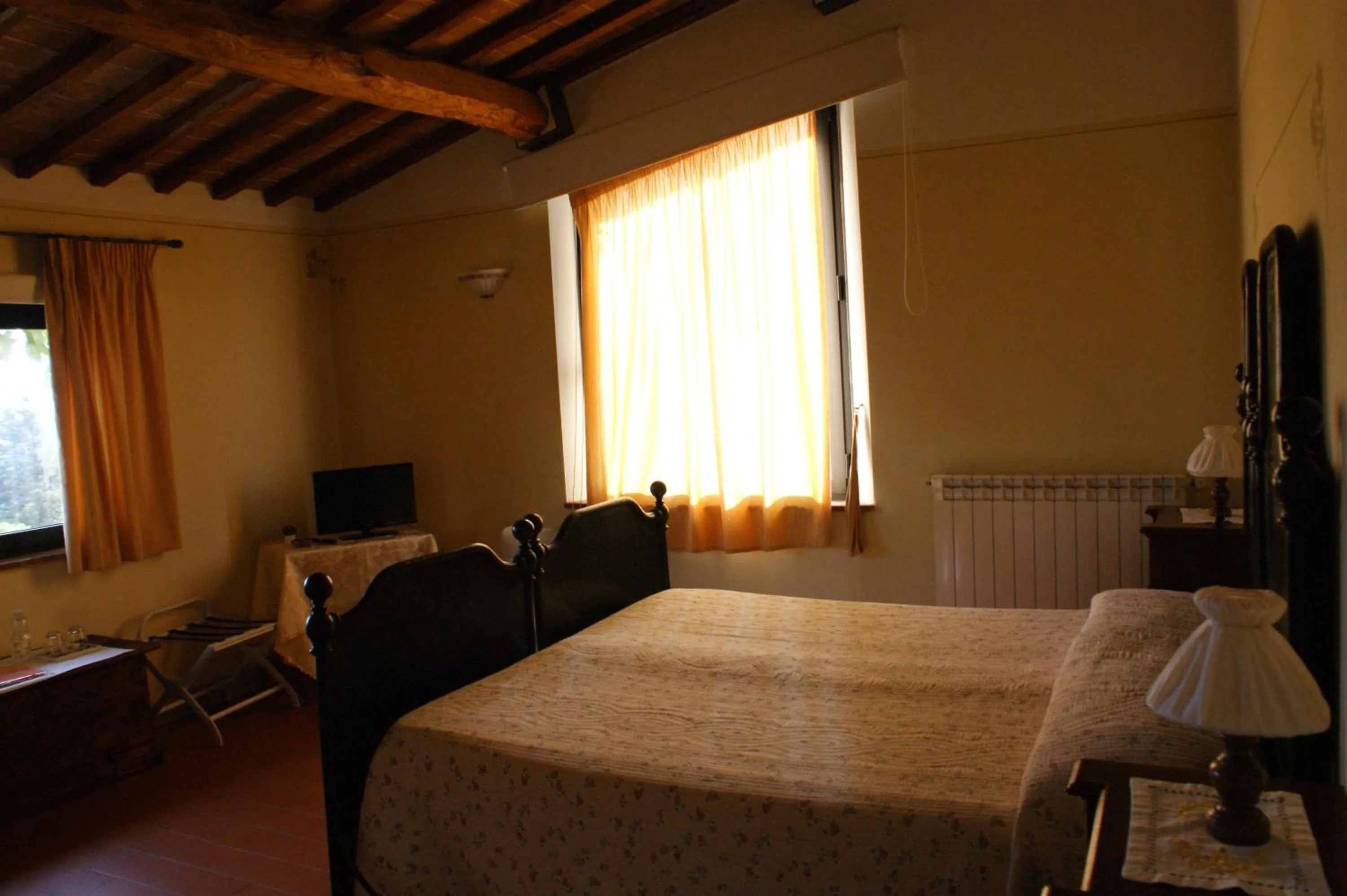 Bed in Casa Lucia in Chianti
